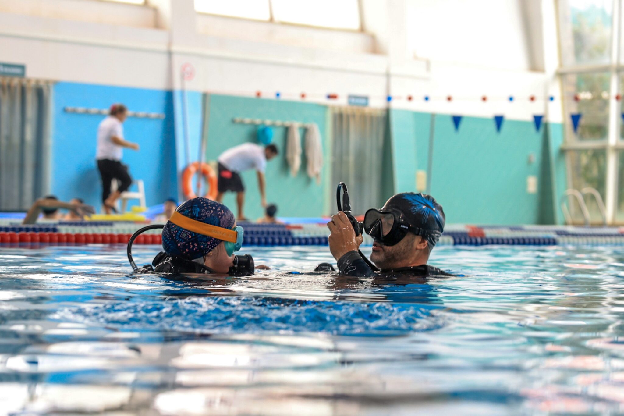 Kids Dive na Piscina das Palmeiras