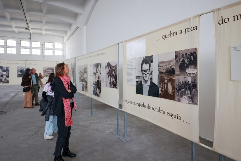 A exposição está patente no Cais 3 do Porto de Setúbal até 26 de abril