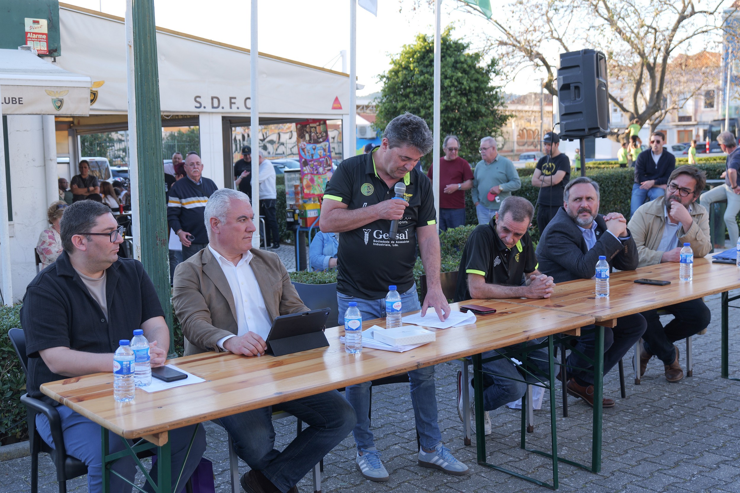 No plano futuro, Miguel Aleixo apontou a criação de uma sala de troféus na sede