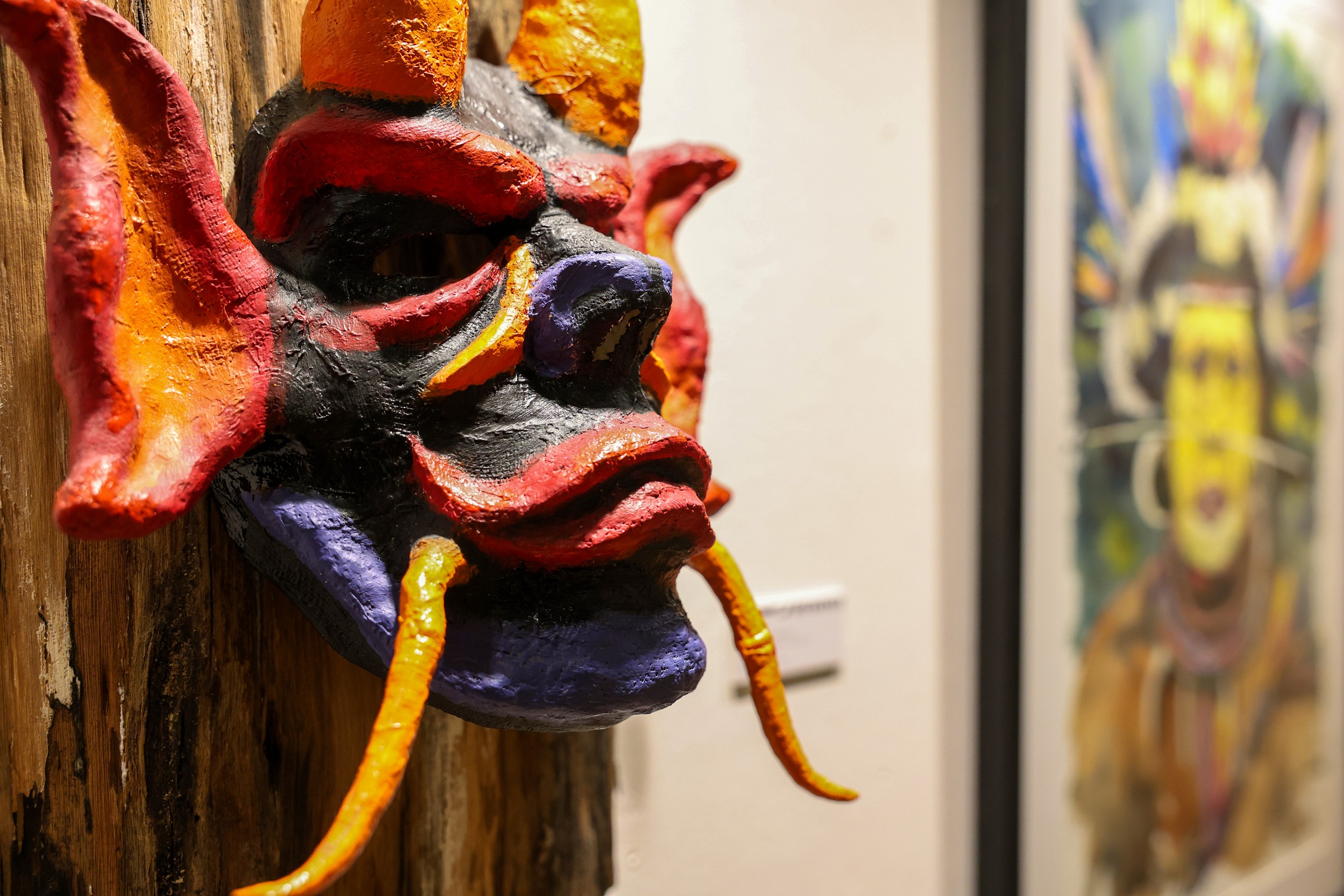 Exposição coletiva de pintura “Etnias”, com obras de Fernanda Vaz, José Devesa, Luís Dias, Sandra dos Santos e Susana Estrela