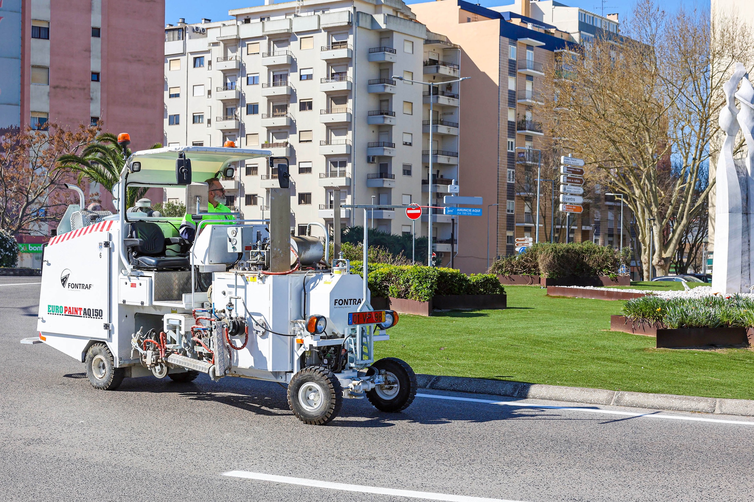 Pinturas Rodoviárias Av. Europa
