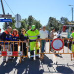A presidente da Câmara esteve acompanhada pela vice-presidente, Maria do Carmo Tiago, e pelos vereadores Paulo Maia e Bruno Russo