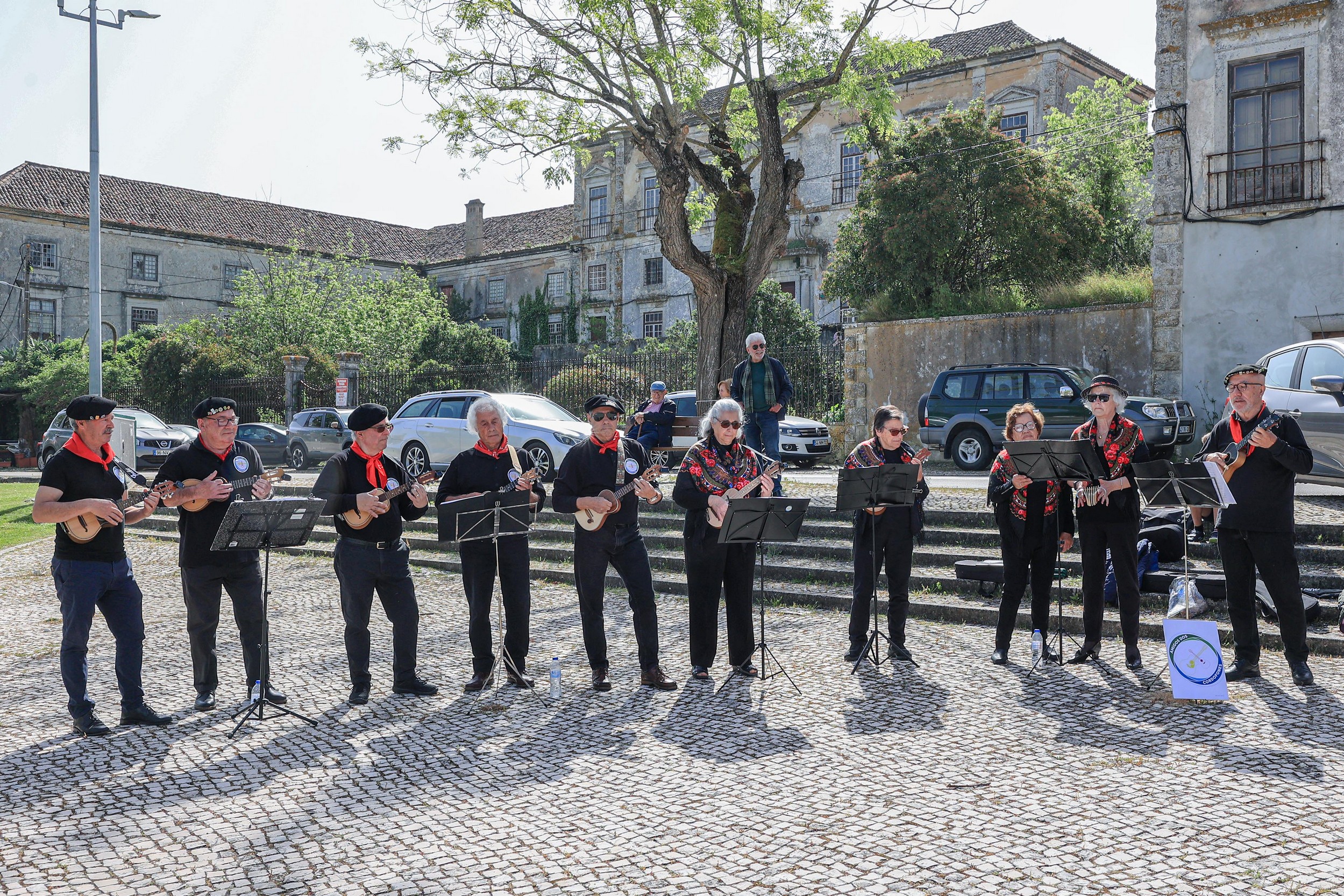 Atuação dos Amigos dos Cordofones da Universidade Sénior de Azeitão, com temas de Amália Rodrigues e José Afonso