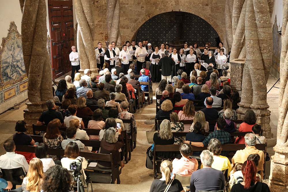 Coro Setúbal Voz atuou na Igreja do Convento de Jesus, em concerto da quarta edição do Festival de Coros – Cidade de Setúbal