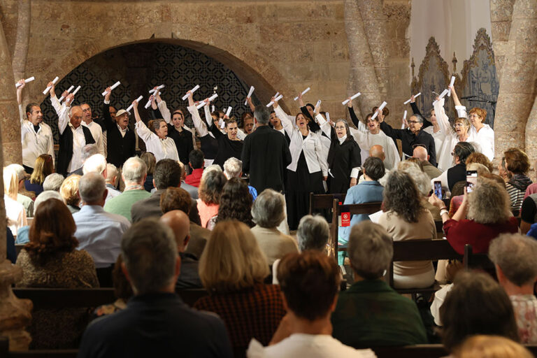 Coro Setúbal Voz atuou na Igreja do Convento de Jesus, em concerto da quarta edição do Festival de Coros – Cidade de Setúbal