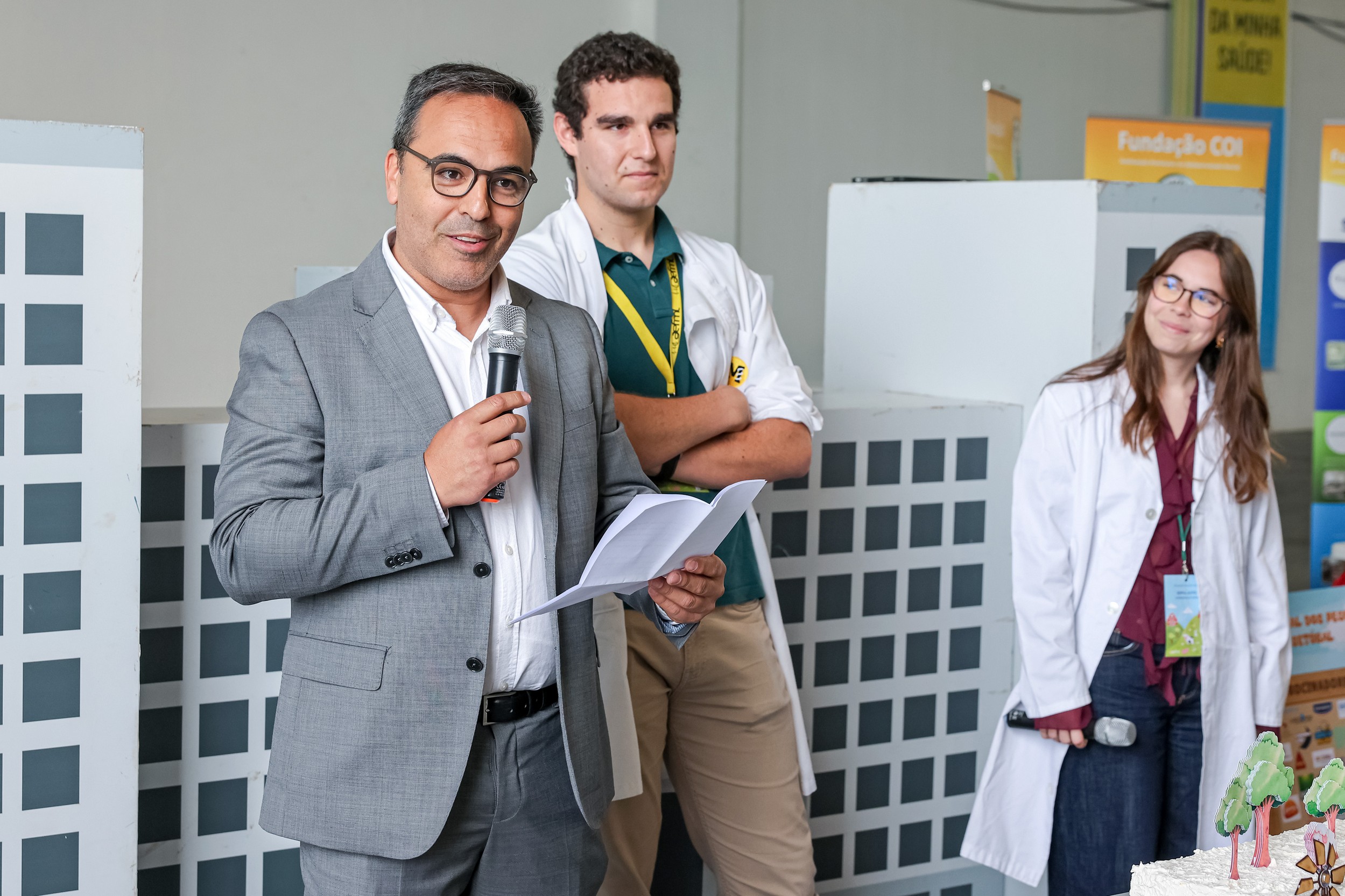 O vereador Bruno Russo destacou a importância do evento na promoção de uma relação mais saudável e de maior confiança das crianças com a saúde