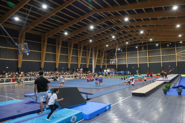 Inauguração do novo Pavilhão Desportivo Municipal das Manteigadas