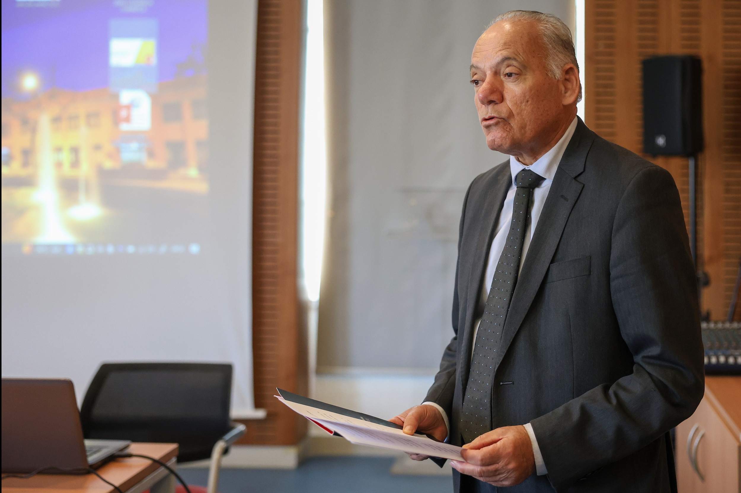 O procurador-geral da República, Amadeu Guerra, destacou a importância do debate sobre a água, recurso essencial e fonte de vida