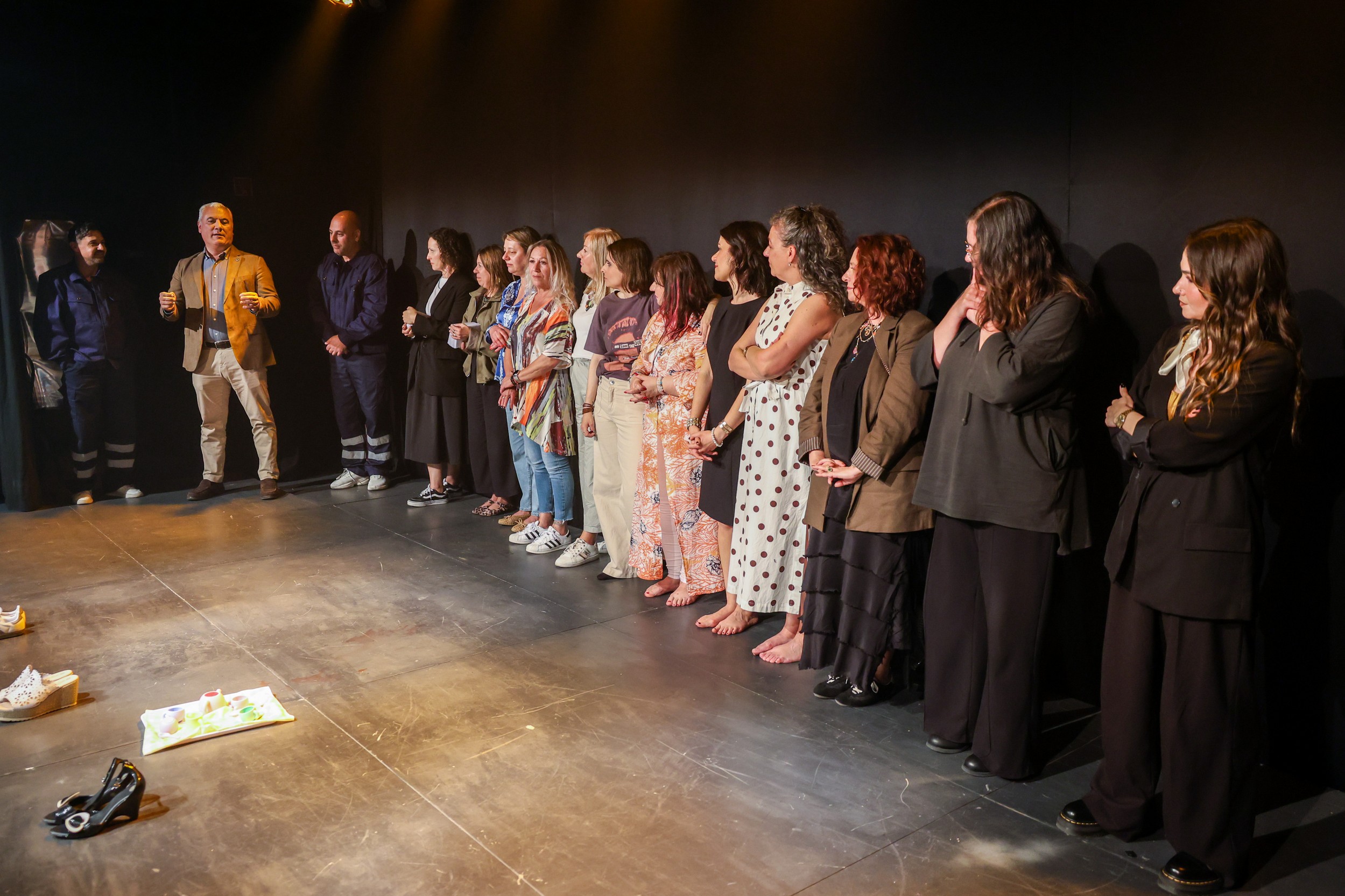 O grupo de teatro da Câmara Municipal de Setúbal (Em)Cena estreou a peça "A Partilha"