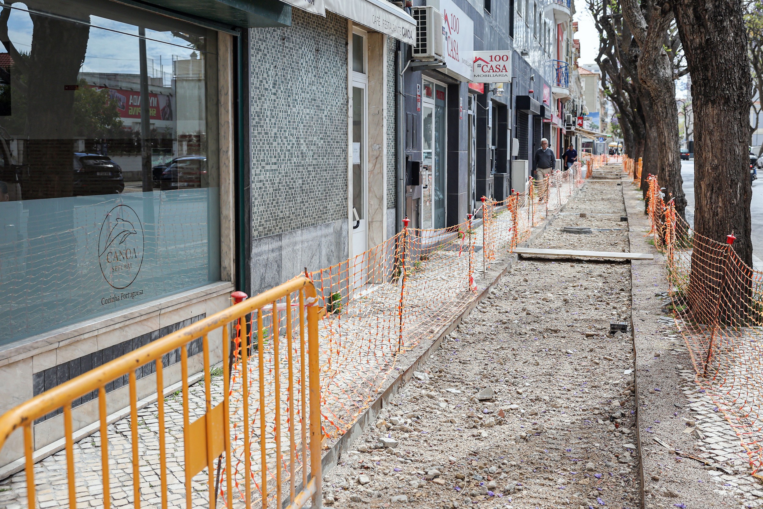 Acessibilidades 360 - Avenida 5 de Outubro - Obra em curso
