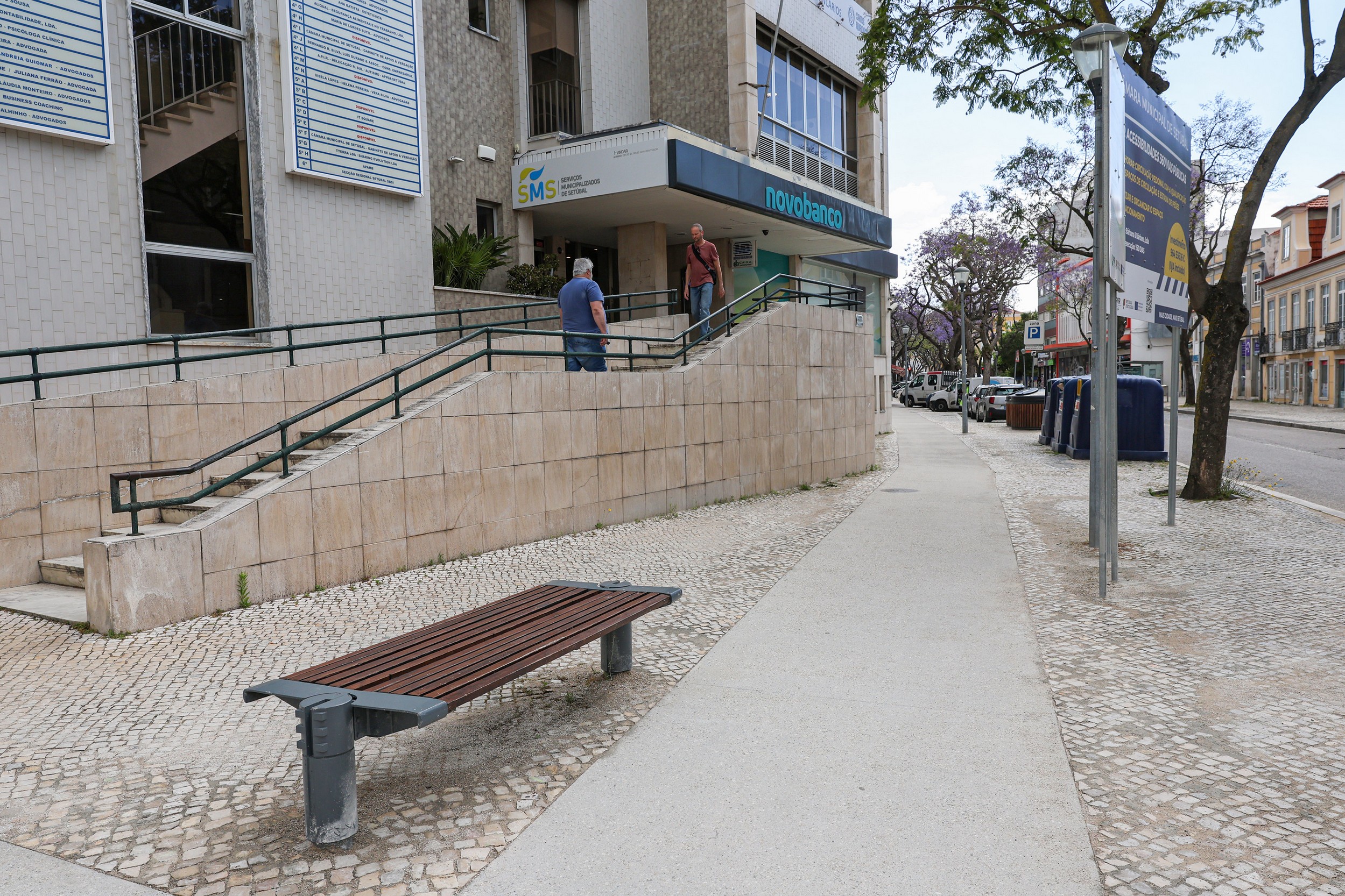 Acessibilidades 360 - Avenida 5 de Outubro - Obra em curso