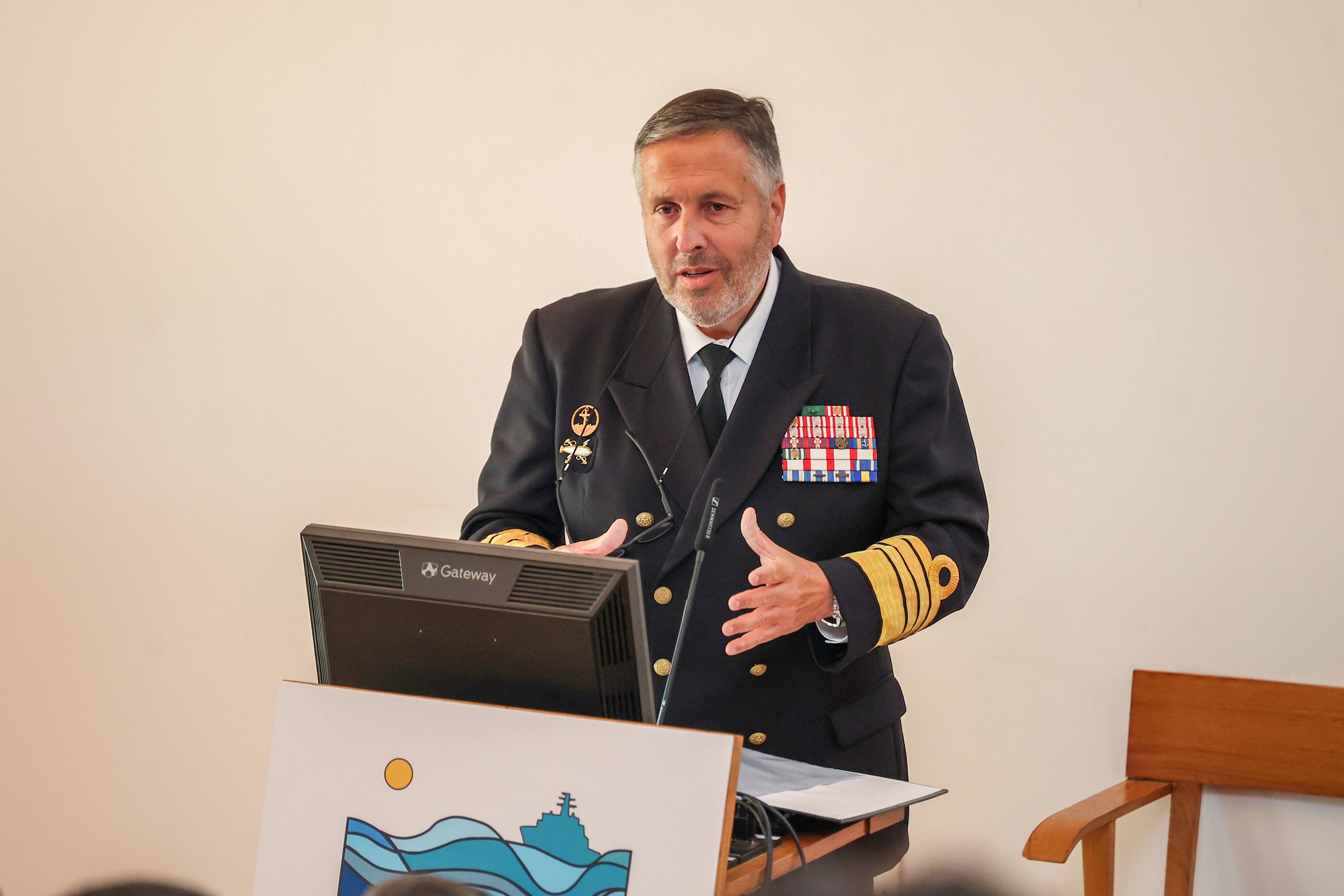 O chefe do Estado-Maior da Armada, almirante Jorge Nobre de Sousa, considera "o mar como um espaço de oportunidade e risco".