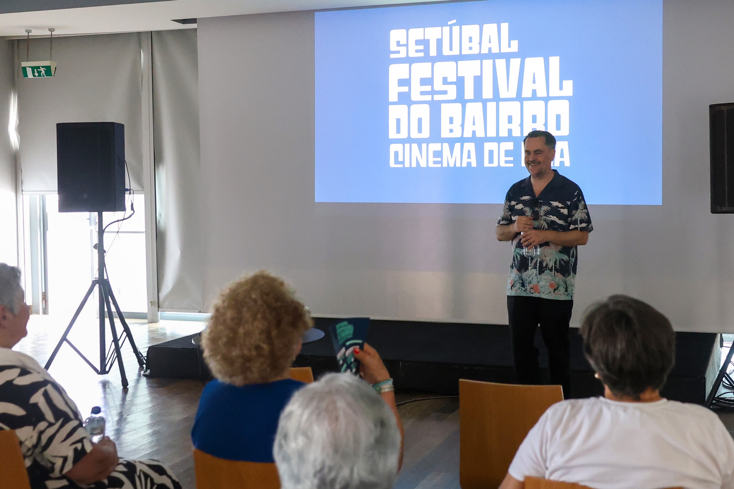 O programador e jornalista de cinema, Rui Pedro Tendinha, é o coordenador deste festival comunitário
