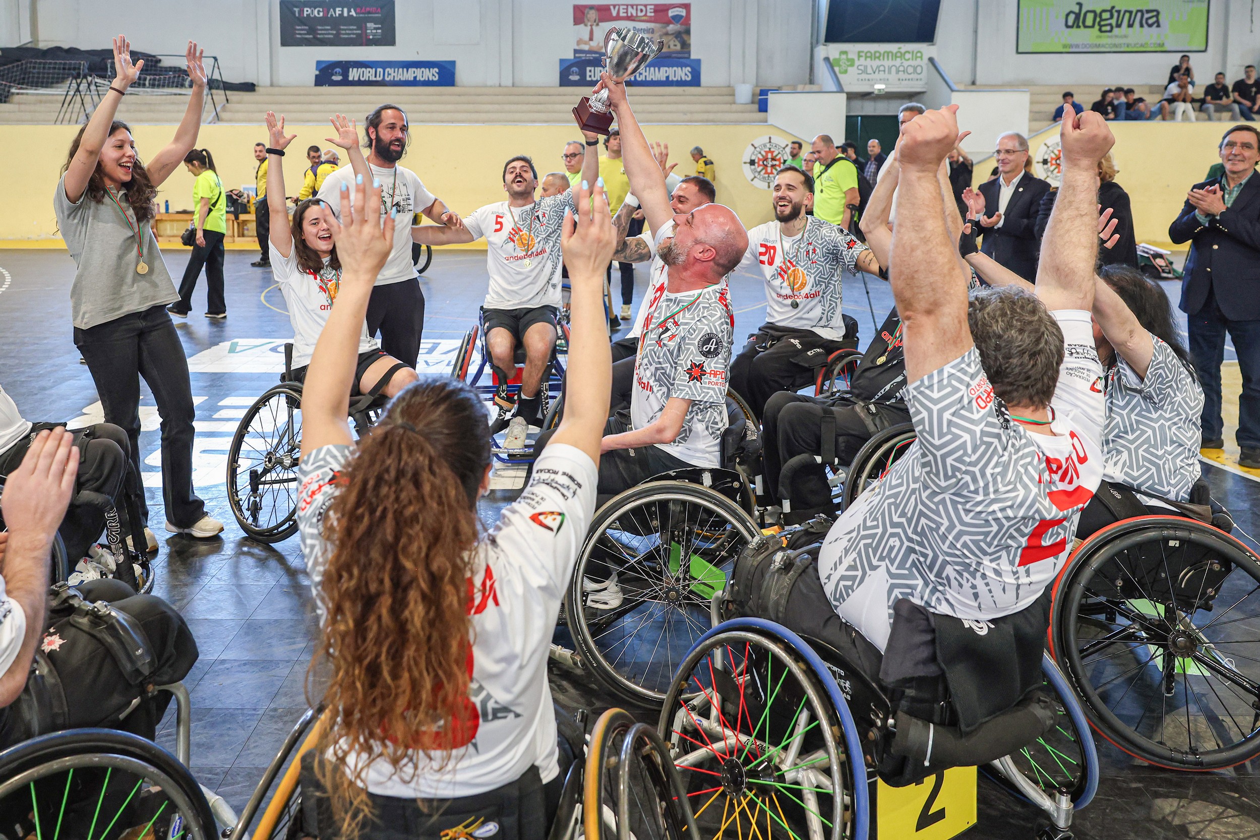 Final Four da Taça de Portugal de Andebol em Cadeira de Rodas (ACR6) - Académico FC/APD Porto Sobre Rodas foi o vencedor