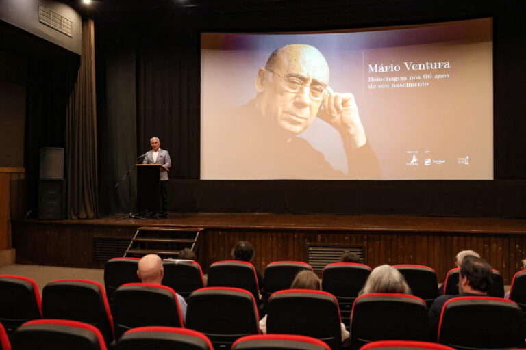 O vereador Paulo Maia exaltou o contributo cultural de Mário Ventura para a cidade