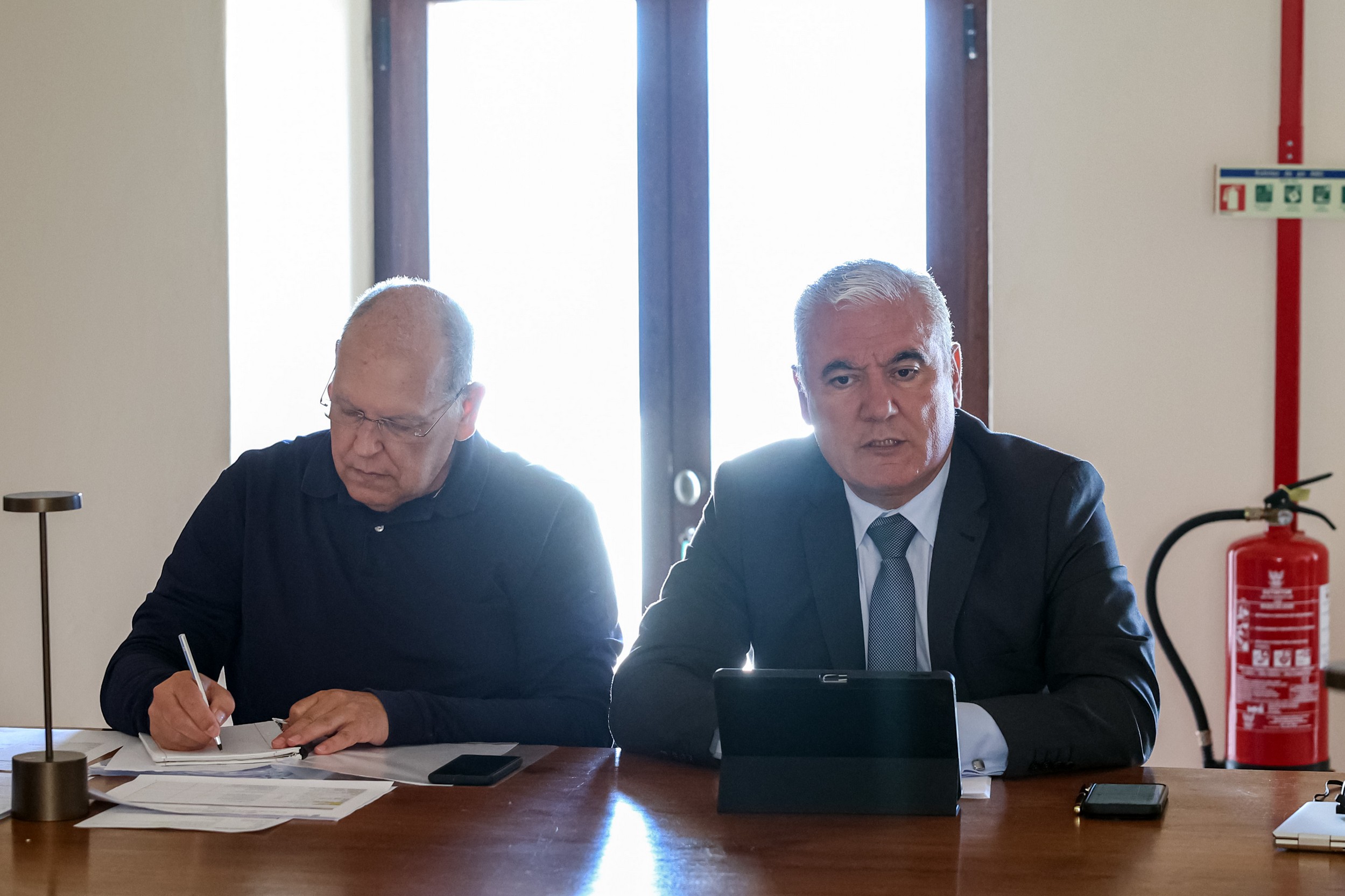 Vereador Paulo Maia participou na reunião do órgão de executivo do Grupo Mitrena