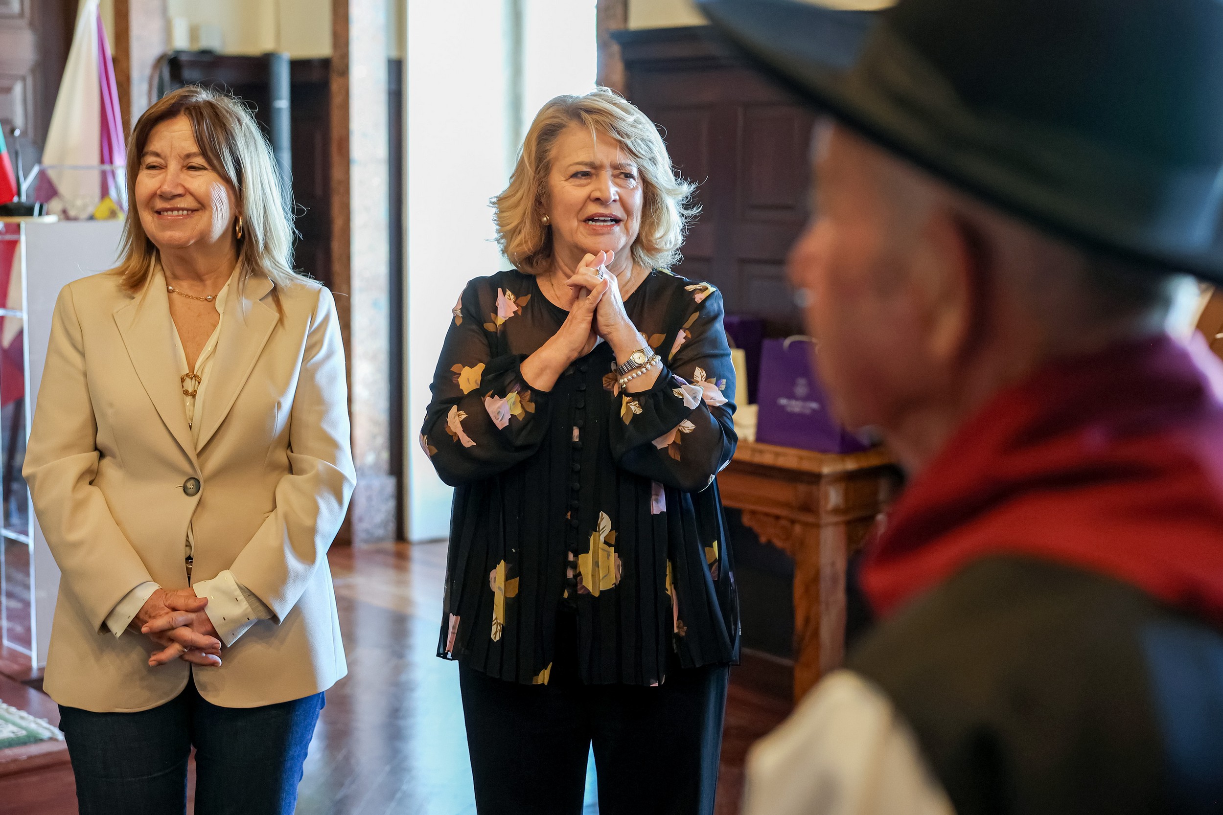 A presidente Maria das Dores Meira exaltou a importância do encontro para a afirmação de uma memória coletiva