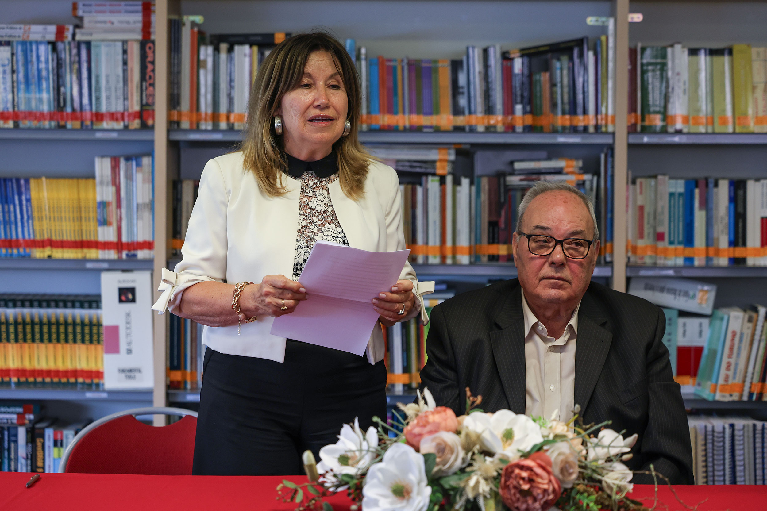 A vice-presidente da Câmara Municipal, Maria do Carmo Tiago destacou o papel determinante de João Rato no crescimento da FEPS, sublinhando a sua liderança no reforço da instituição e na concretização das atuais instalações