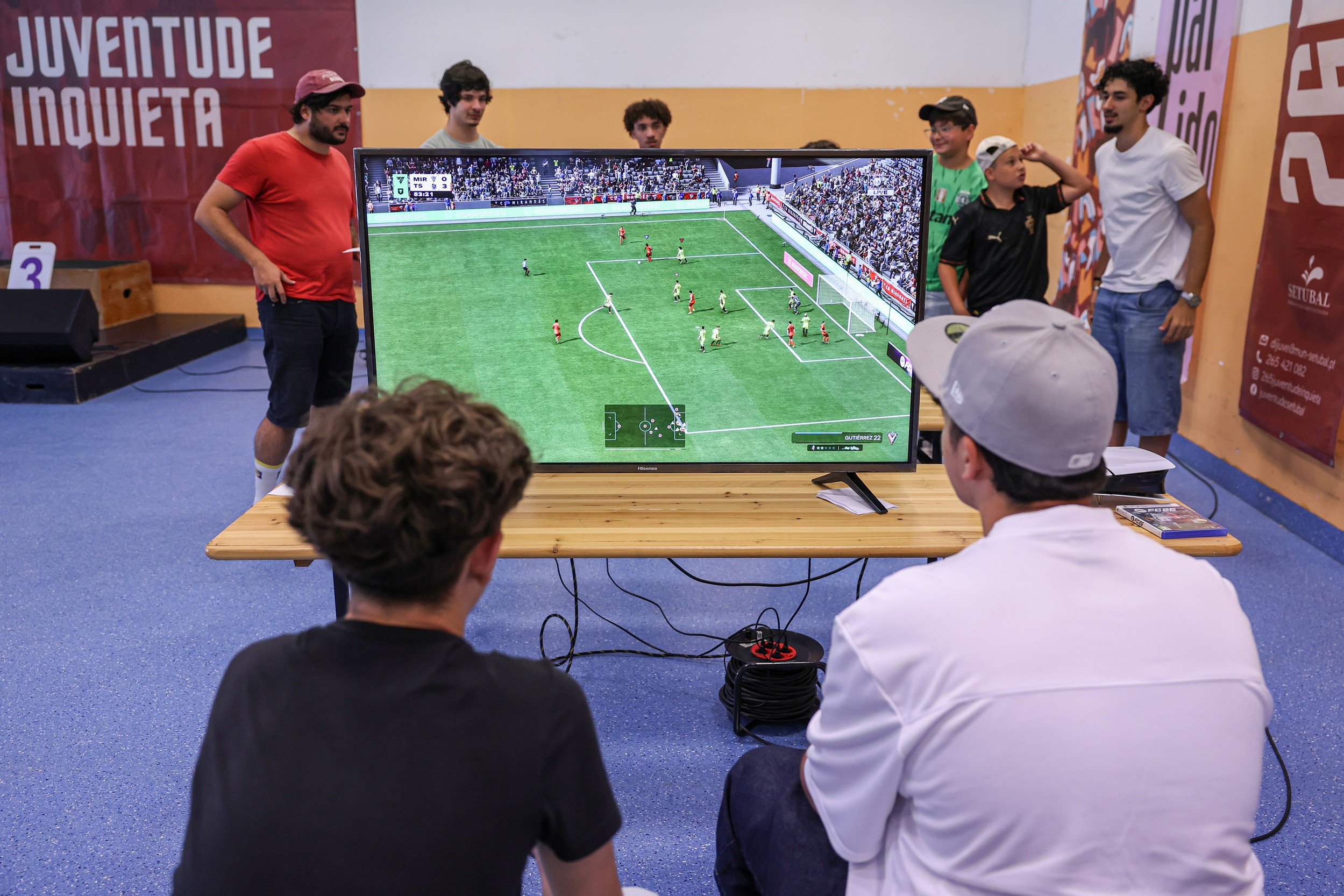 Evento de desportos eletrónicos, do projeto “. De Partida”