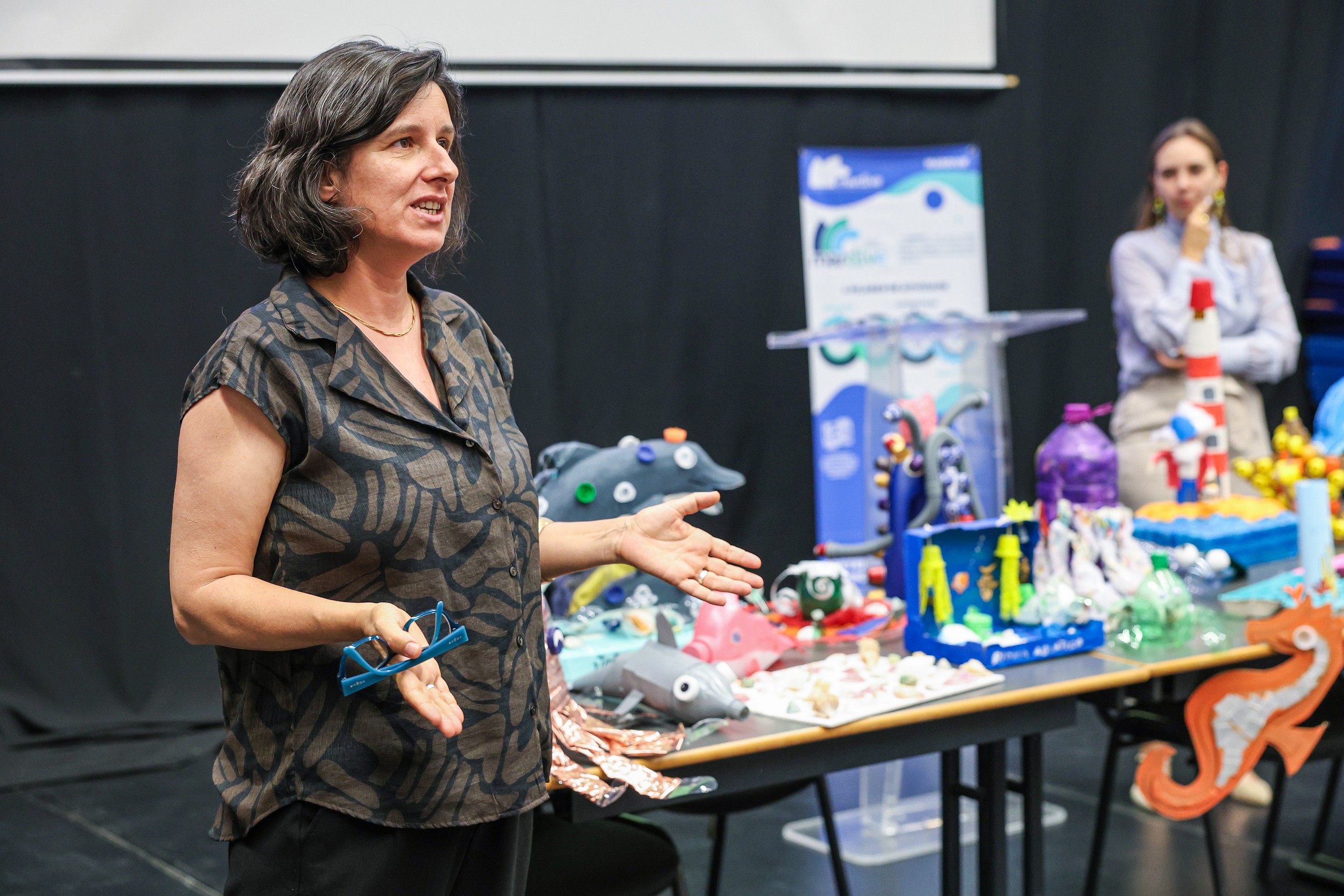 A chefe da Divisão de Gestão e Projetos Educativos, Márcia Pacheco, reafirmou o compromisso com o projeto, que aproxima as crianças e os jovens de Setúbal do rio Sado e da riqueza marinha do concelho