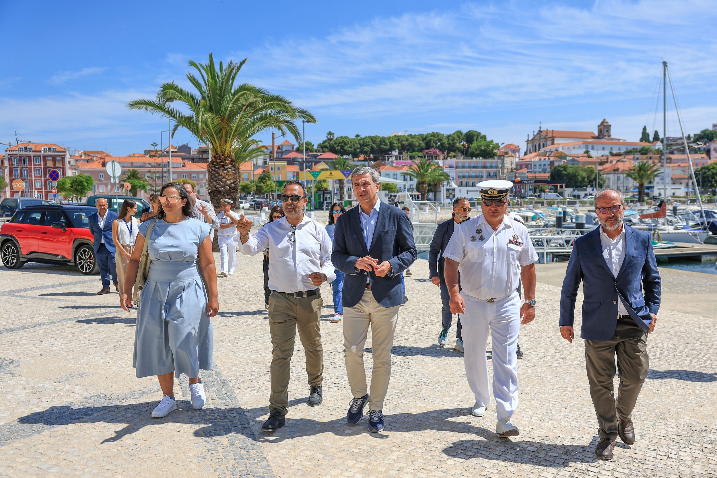 O vereador com o pelouro do Ambiente e Ação Climática da Câmara Municipal de Setúbal, Bruno Russo, agradeceu à MINI Portugal por ter escolhido a cidade setubalense para dar início ao Mini for the Oceans