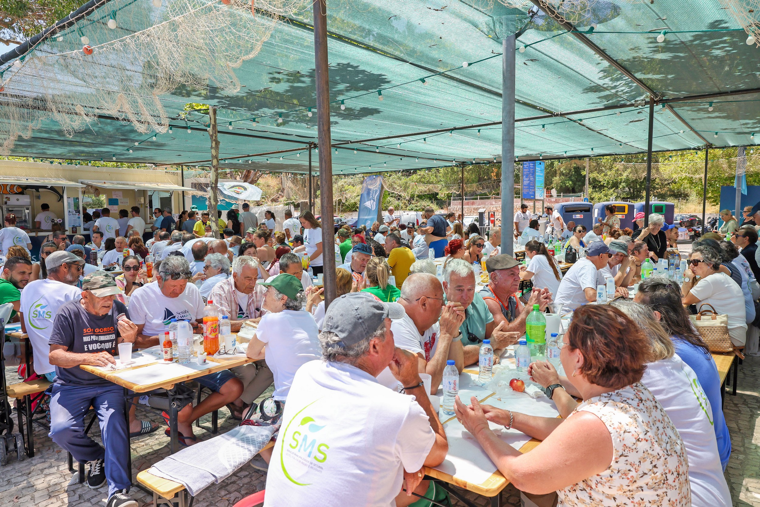 Almoço de confraternização da comunidade piscatória setubalense