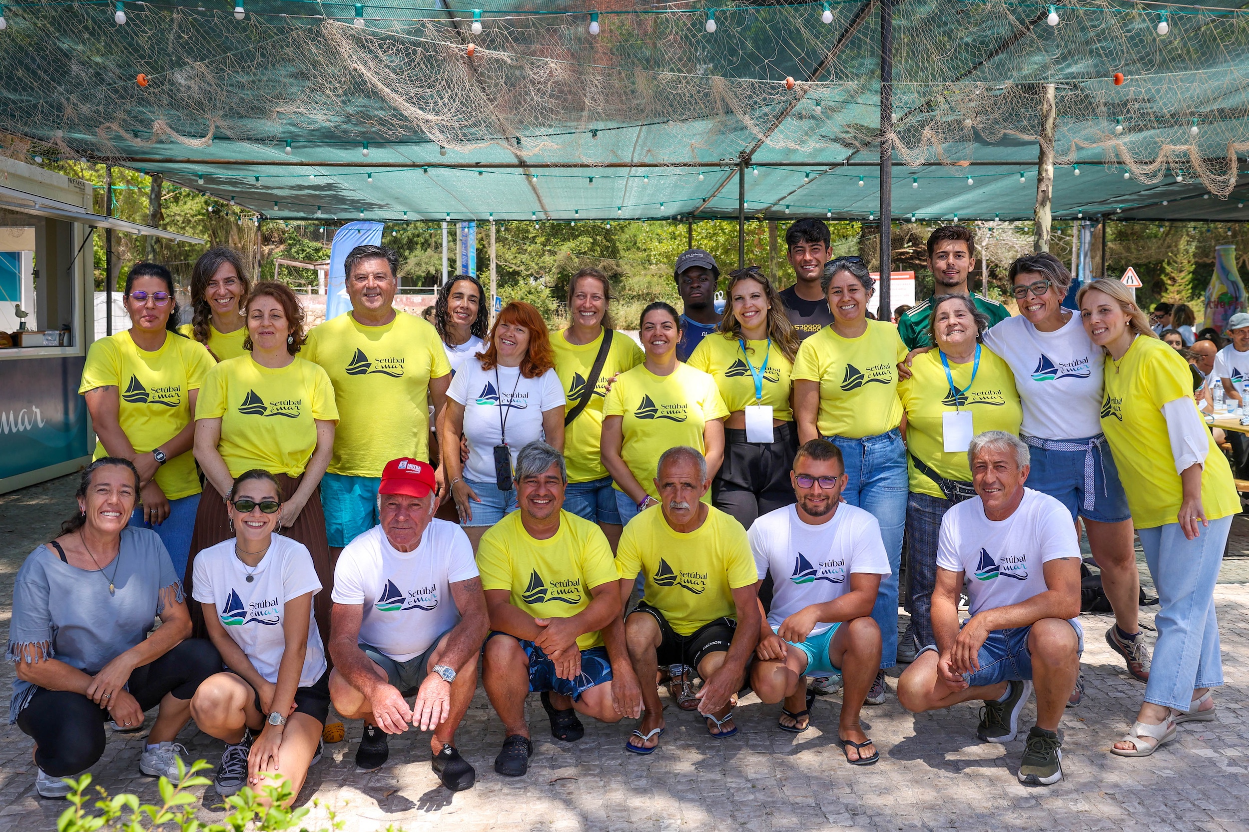 Iniciativa especial para a APPACDM de Setúbal, dinamizada no Parque Urbano de Albarquel, no âmbito do programa de valorização das tradições marítimas Setúbal é Mar