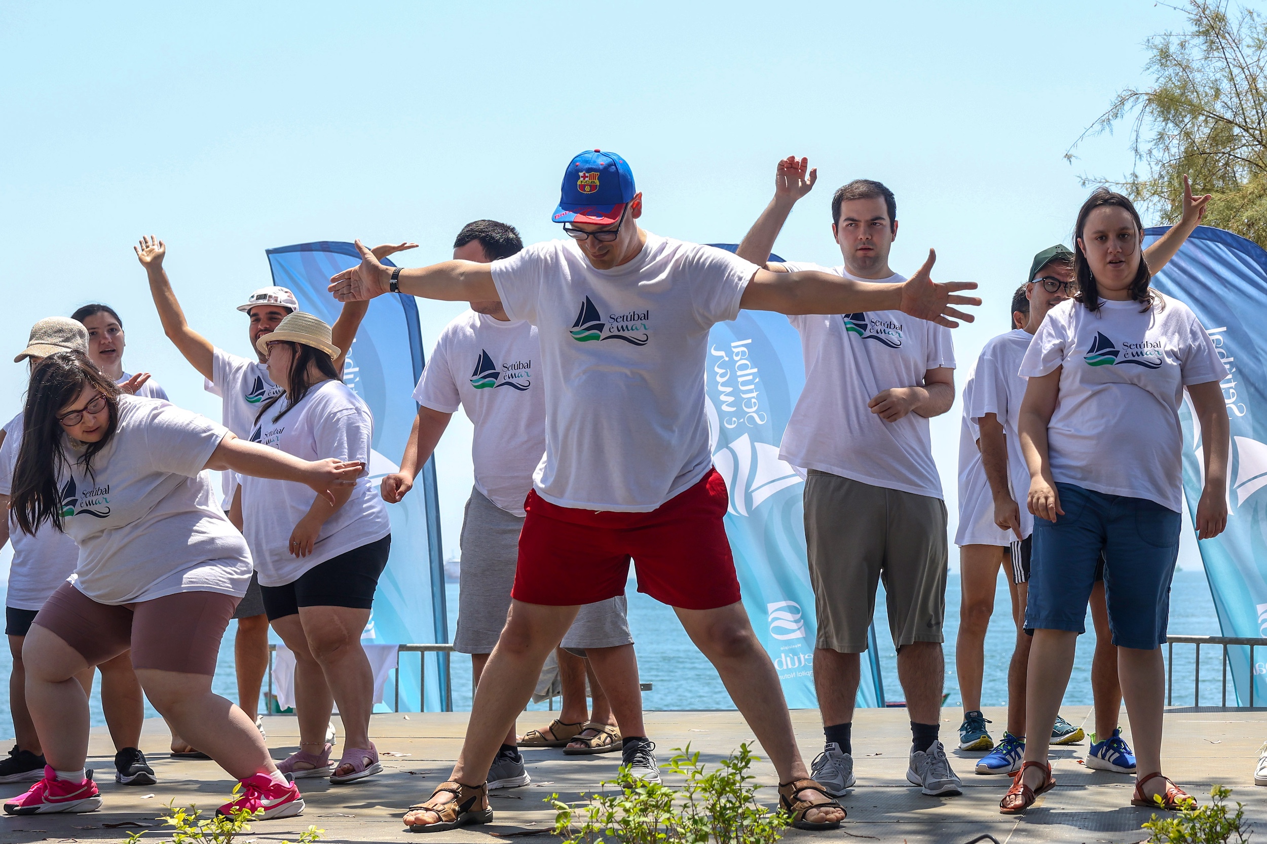 Iniciativa especial para a APPACDM de Setúbal, dinamizada no Parque Urbano de Albarquel, no âmbito do programa de valorização das tradições marítimas Setúbal é Mar