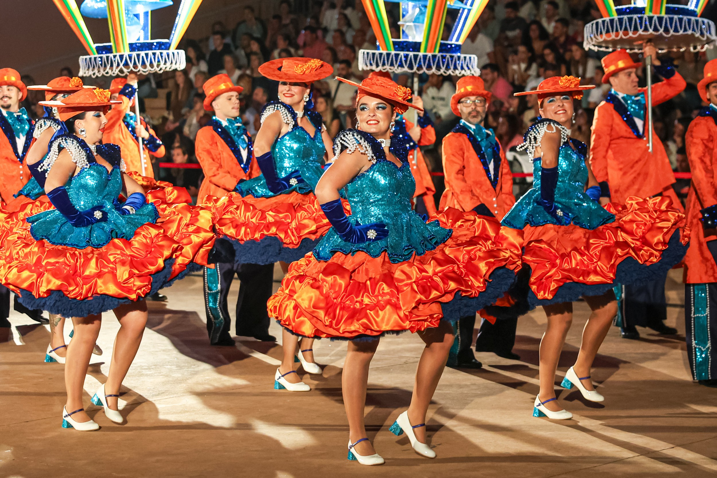 União Desportiva e Recreativa das Pontes desfilou ao som de “Viagem de magia, num rasgo de mestria”
