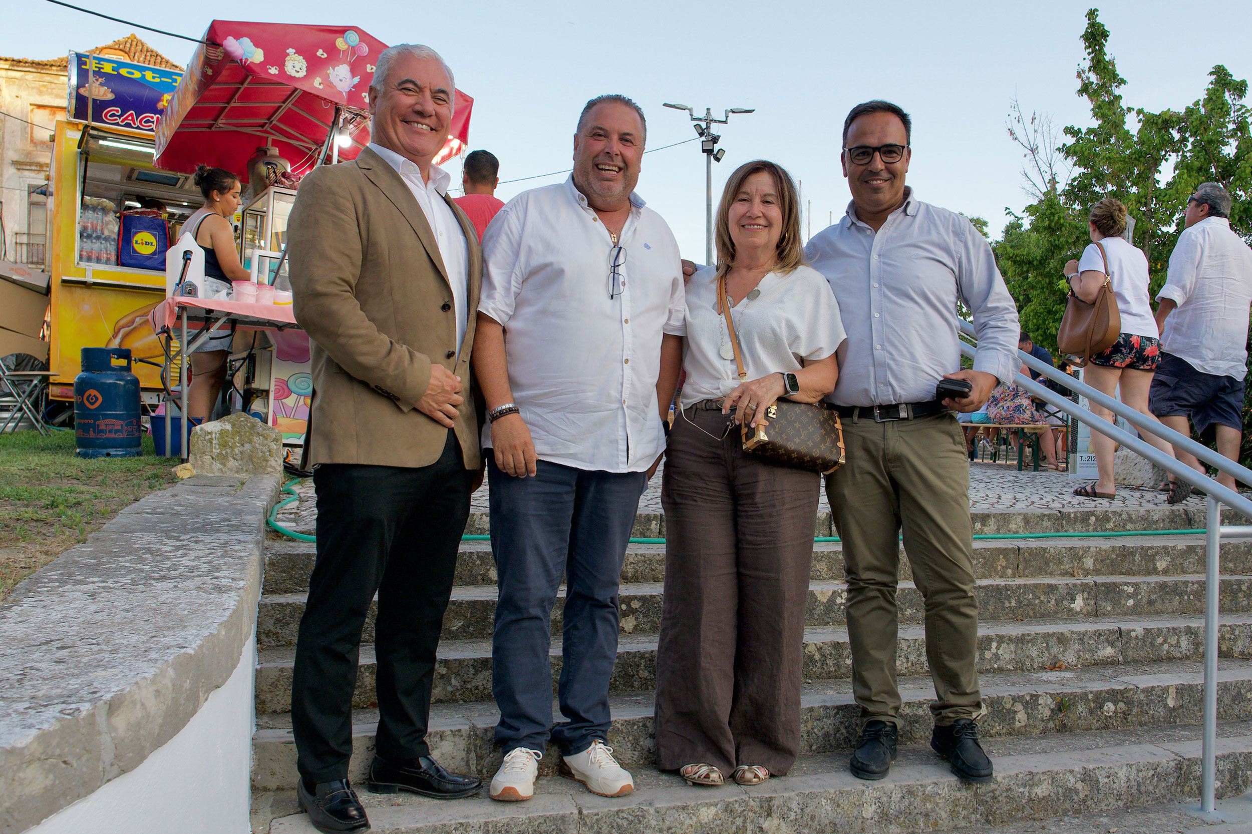 A inauguração contou com a presença do presidente da Junta de Freguesia de Azeitão, Tiago Cardoso, e dos vereadores da Câmara Municipal de Setúbal, Paulo Maia e Bruno Russo