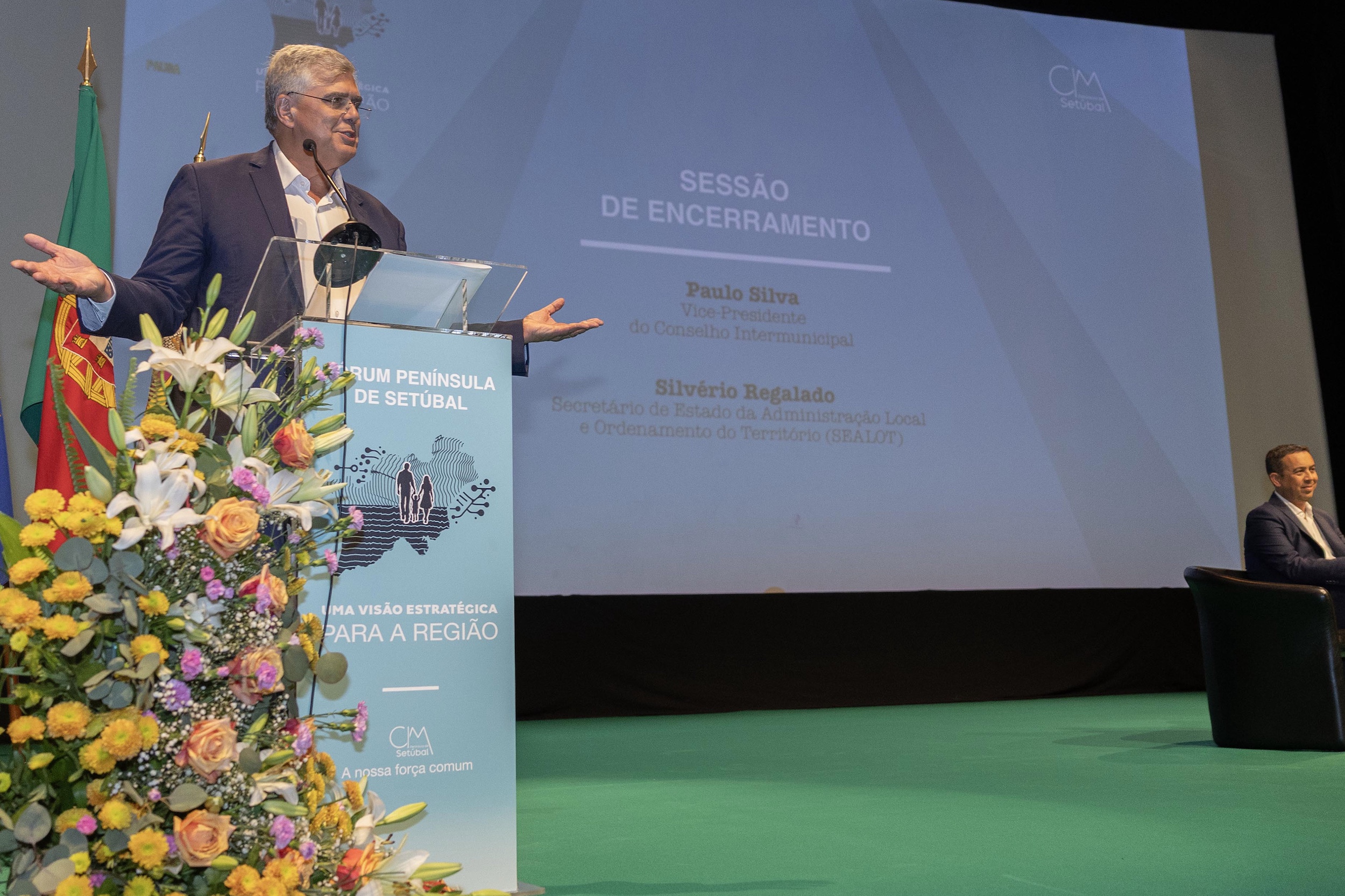 “Península de Setúbal — Uma Visão Estratégica para a Região” - vice-presidente do Conselho Intermunicipal, Paulo Silva (Foto: CM Palmela)