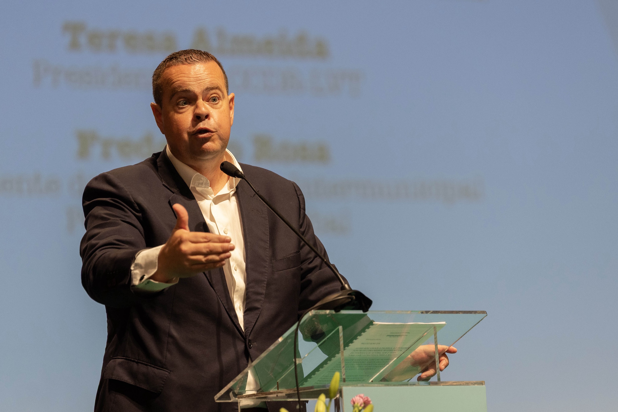 “Península de Setúbal — Uma Visão Estratégica para a Região” - presidente da Comunidade Intermunicipal da Península de Setúbal (CIMPS), Frederico Rosa (Foto: CM Palmela)