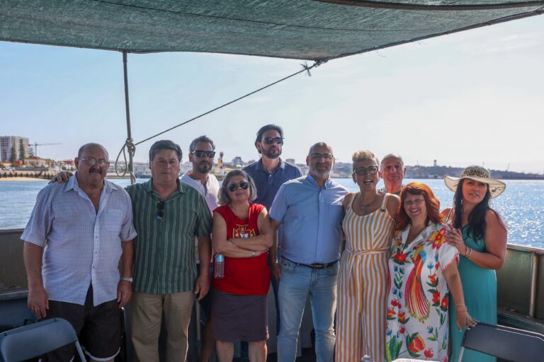 O programa da edição deste ano do Novo Círio de Nossa Senhora da Arrábida foi apresentado no rio Sado, a bordo da embarcação de pesca “Cefalópode”