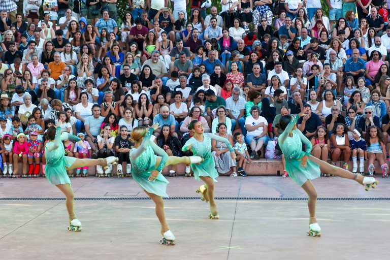 Patinar ao Luar - evento promovido pelo Clube de Patinagem do Sado, com o apoio da Câmara Municipal de Setúbal