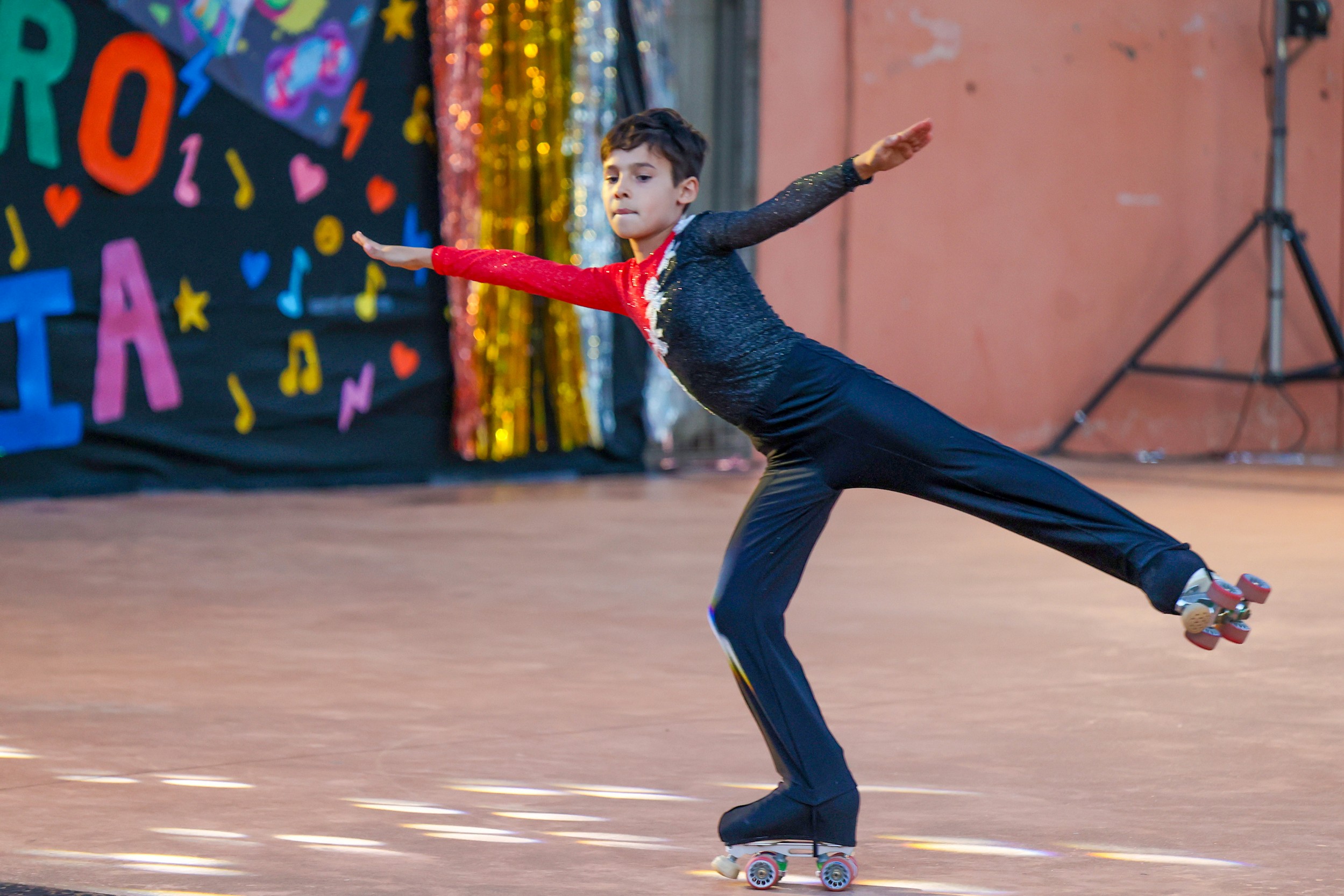Patinar ao Luar - evento promovido pelo Clube de Patinagem do Sado, com o apoio da Câmara Municipal de Setúbal
