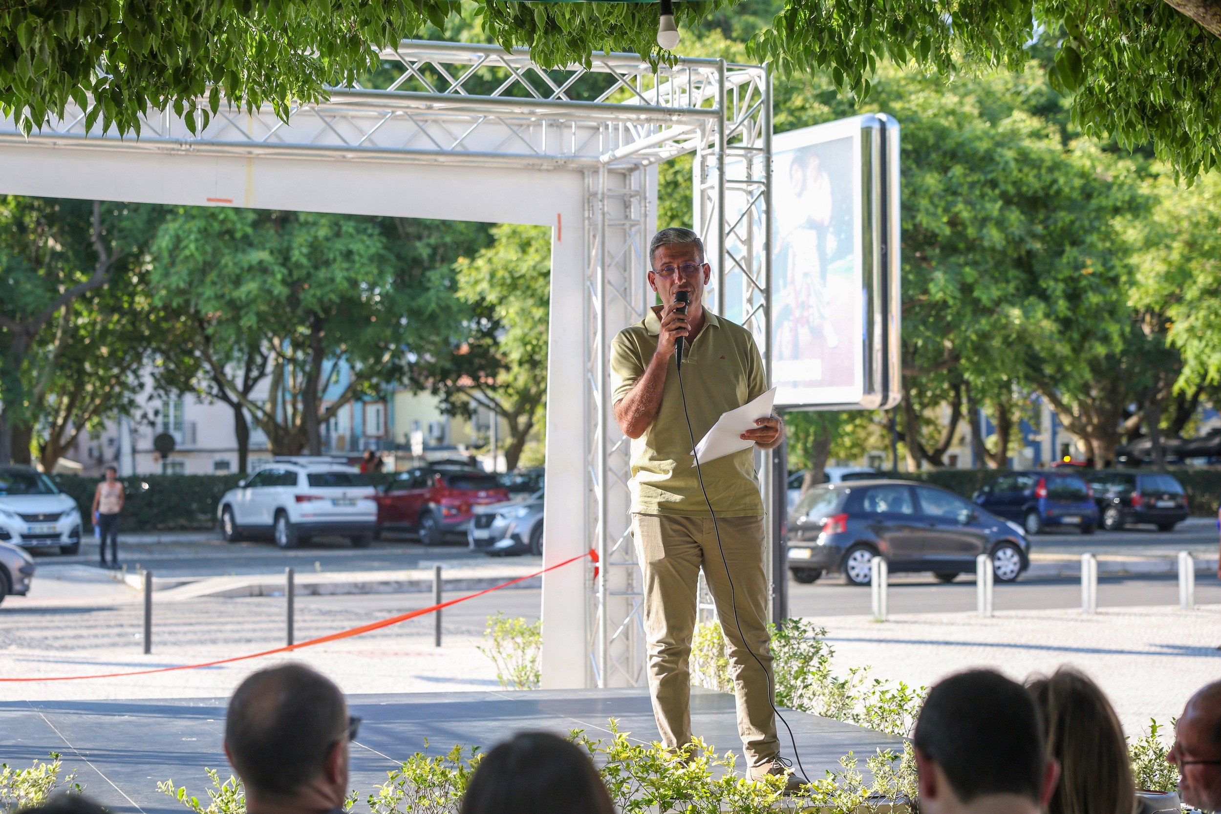 Nuno Cruz, presidente da União das Freguesias de Setúbal, agradeceu às coletividades que participam no evento e à Câmara Municipal
