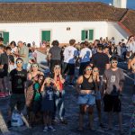 Observação do eclipse solar no Forte de São Filipe