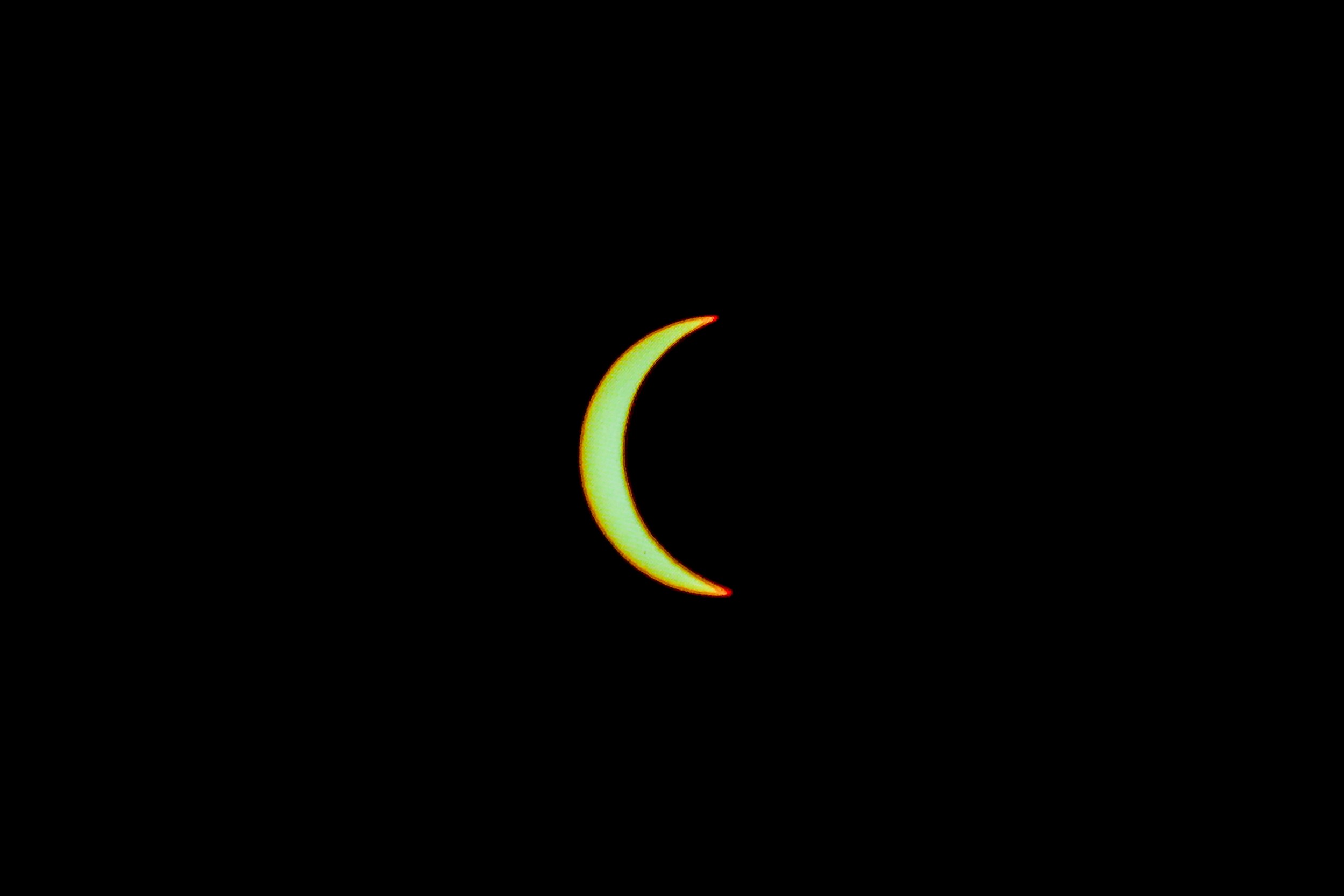 Observação do eclipse solar no Forte de São Filipe