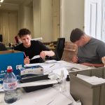 Alunos da Polónia realizaram trabalhos de tratamento e preservação documental do espólio à guarda do Arquivo Municipal