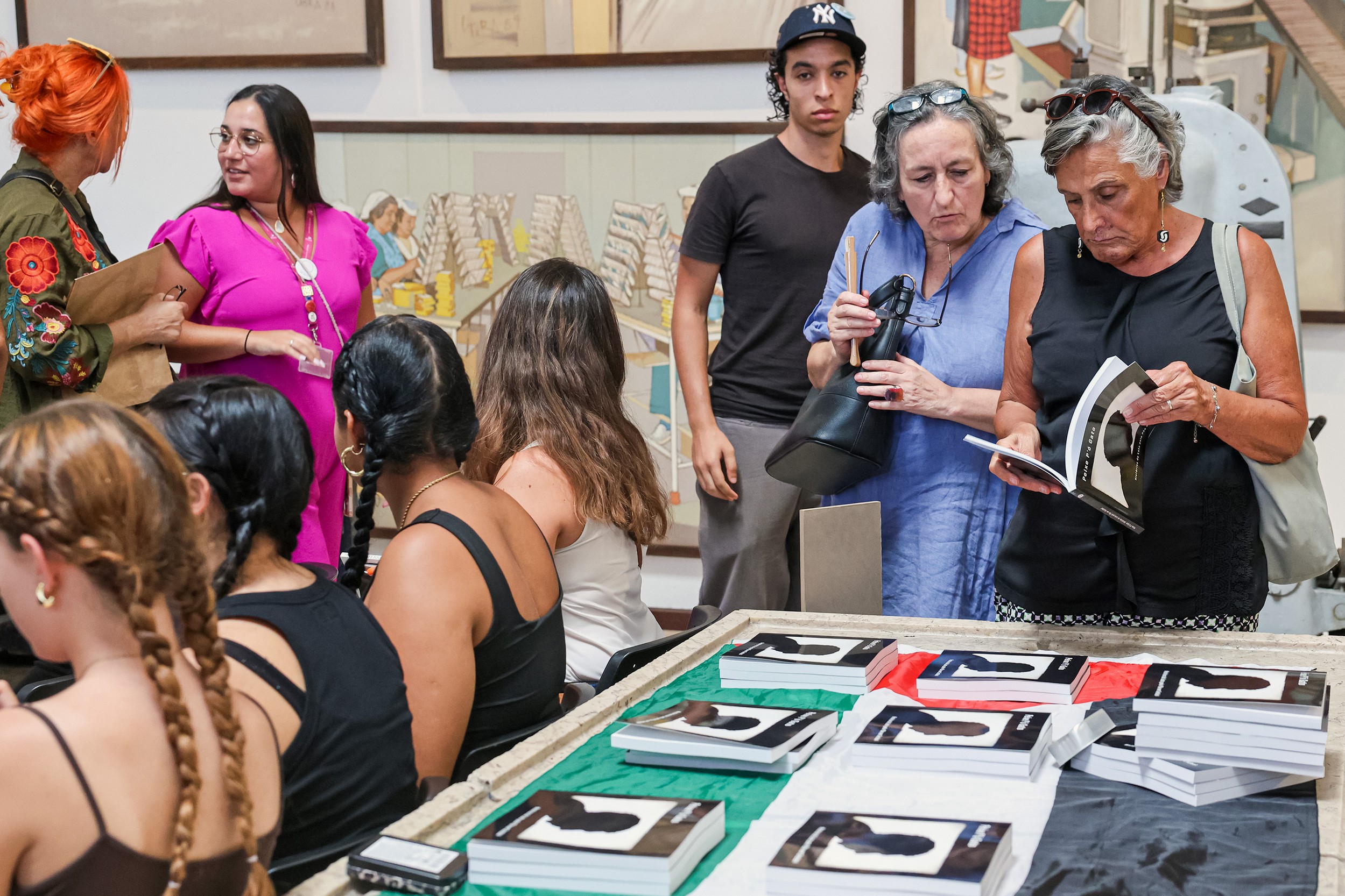 Apresentação do livro “Peixe P’ó Gato”, no Museu do Trabalho Michel Giacometti