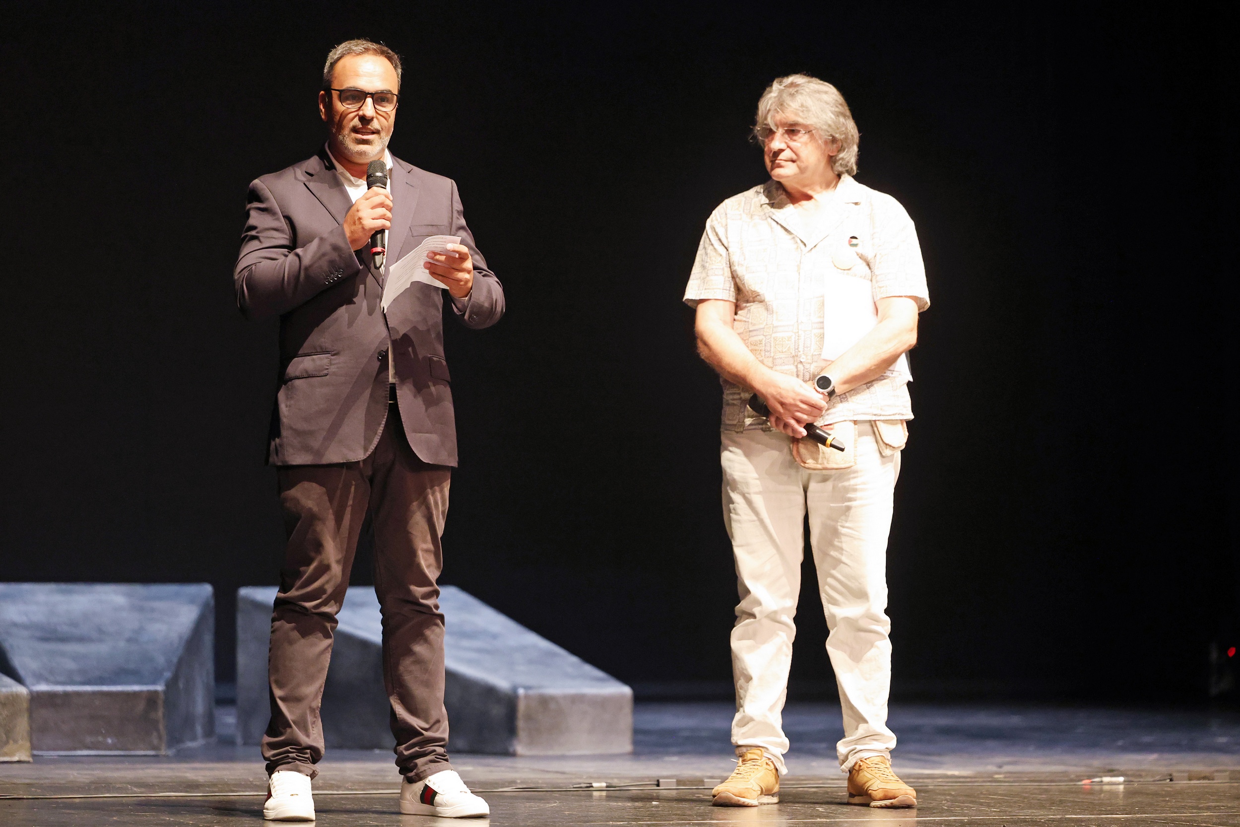 O espetáculo de encerramento da programação cénica da 28.ª edição da Festa do Teatro contou com a presença do vereador Bruno Russo