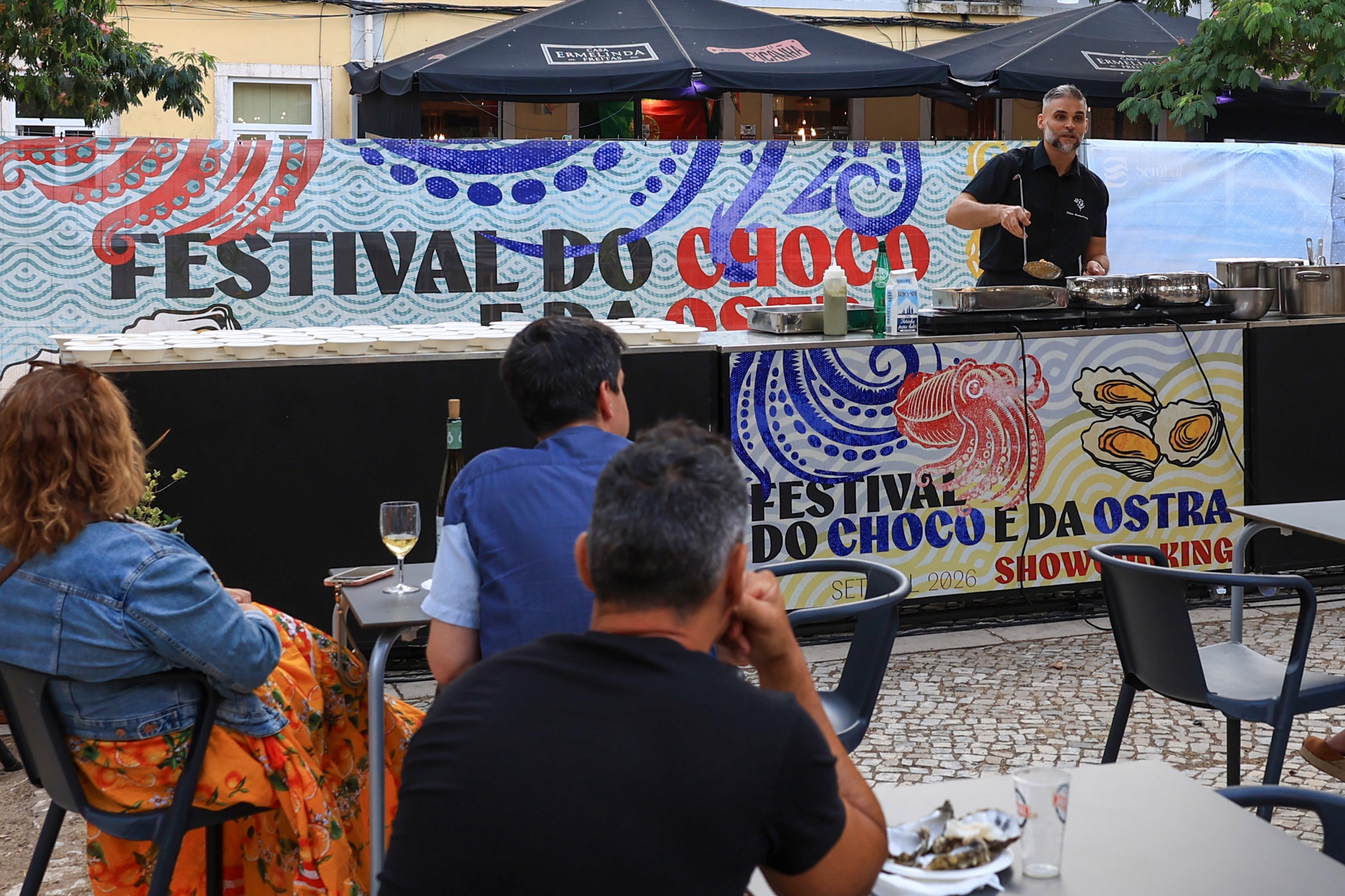 O chef Nicu Lastremschii dinamizou uma sessão de cozinha ao vivo