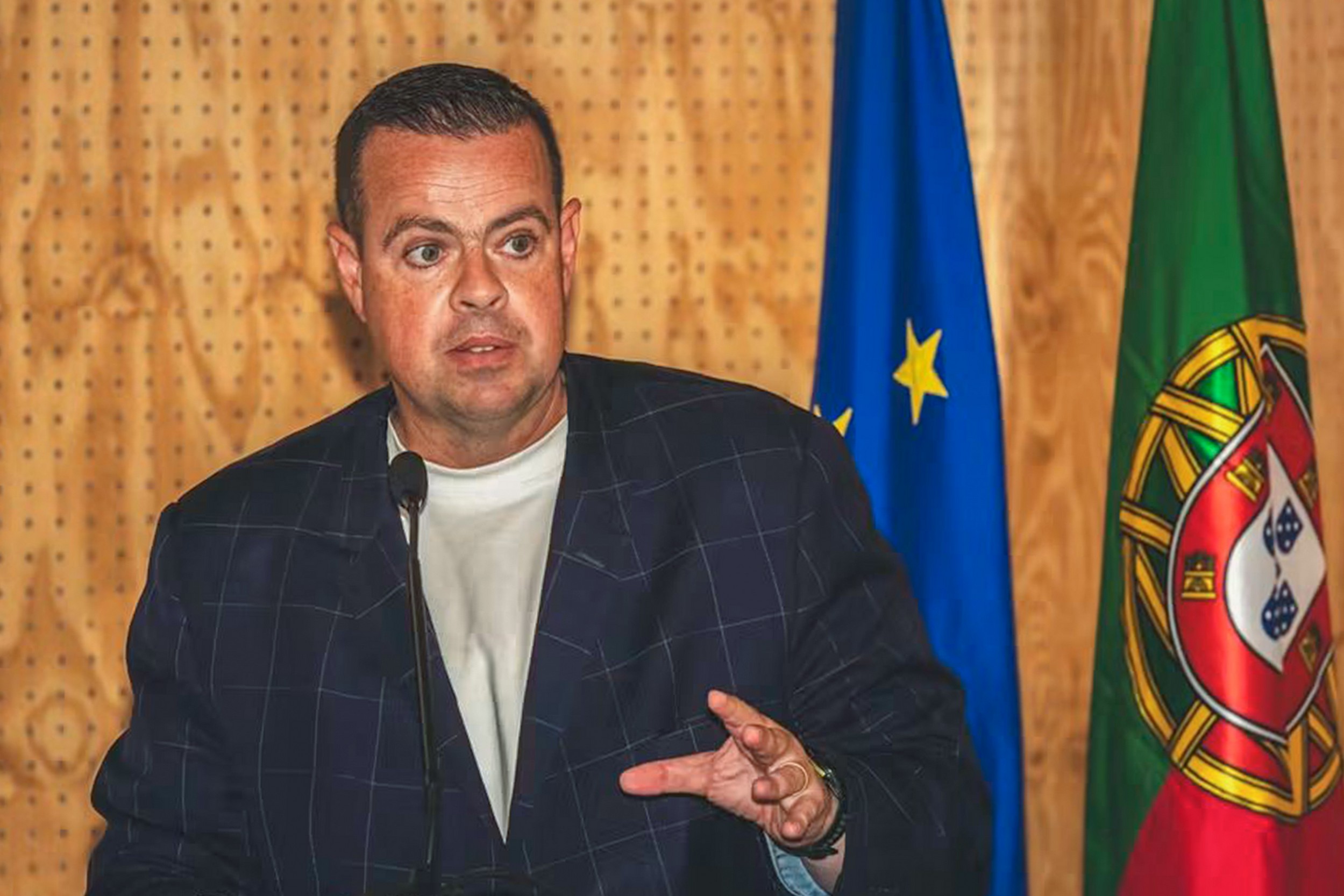 Frederico Rosa, presidente da CIM e da Câmara Municipal do Barreiro