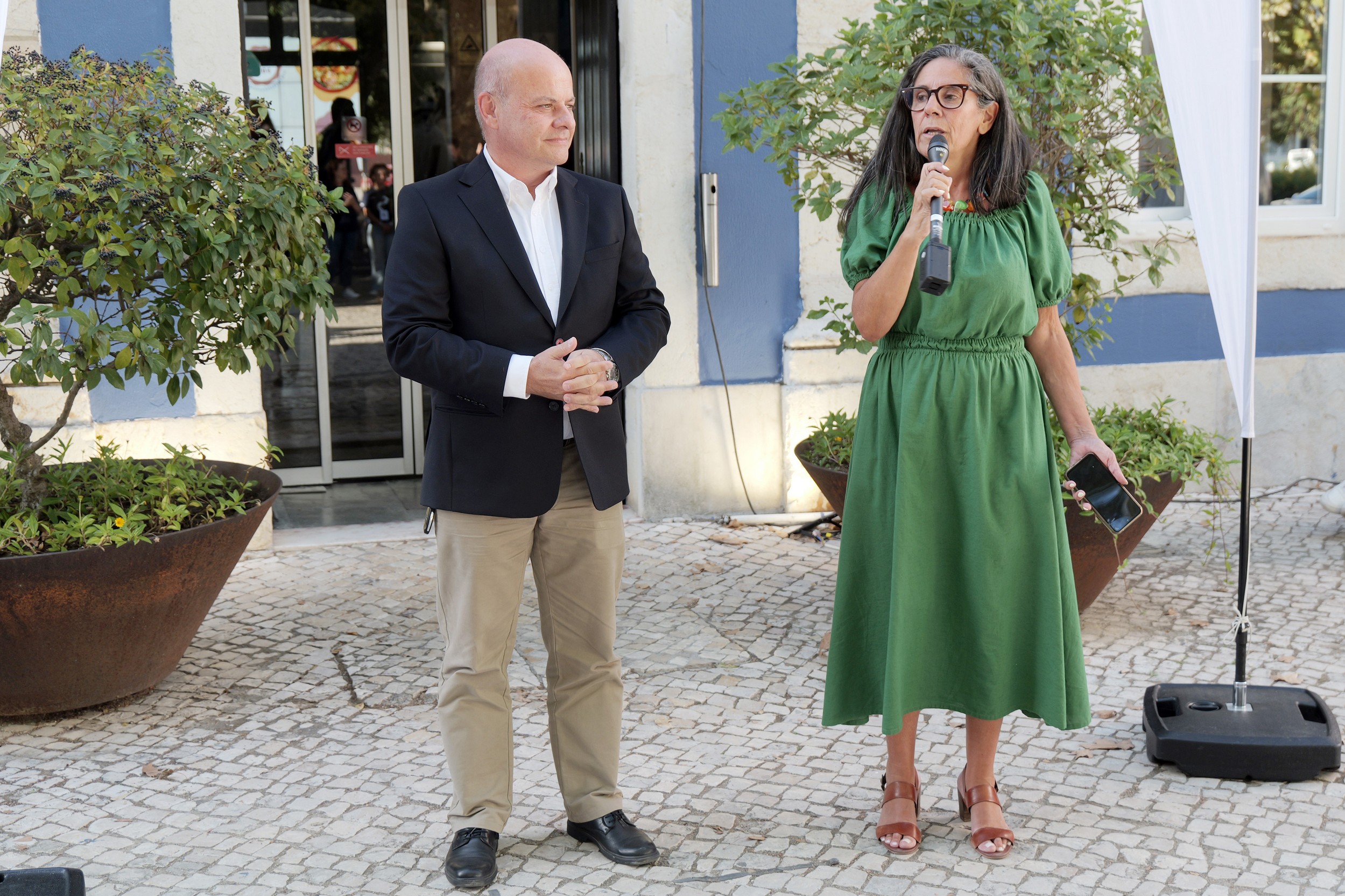 A abertura do evento contou com a presença do diretor do Departamento de Educação, Bibliotecas e Arquivo, Carlos Cunha, e da reitora da UNIPS, Ângela Lemos