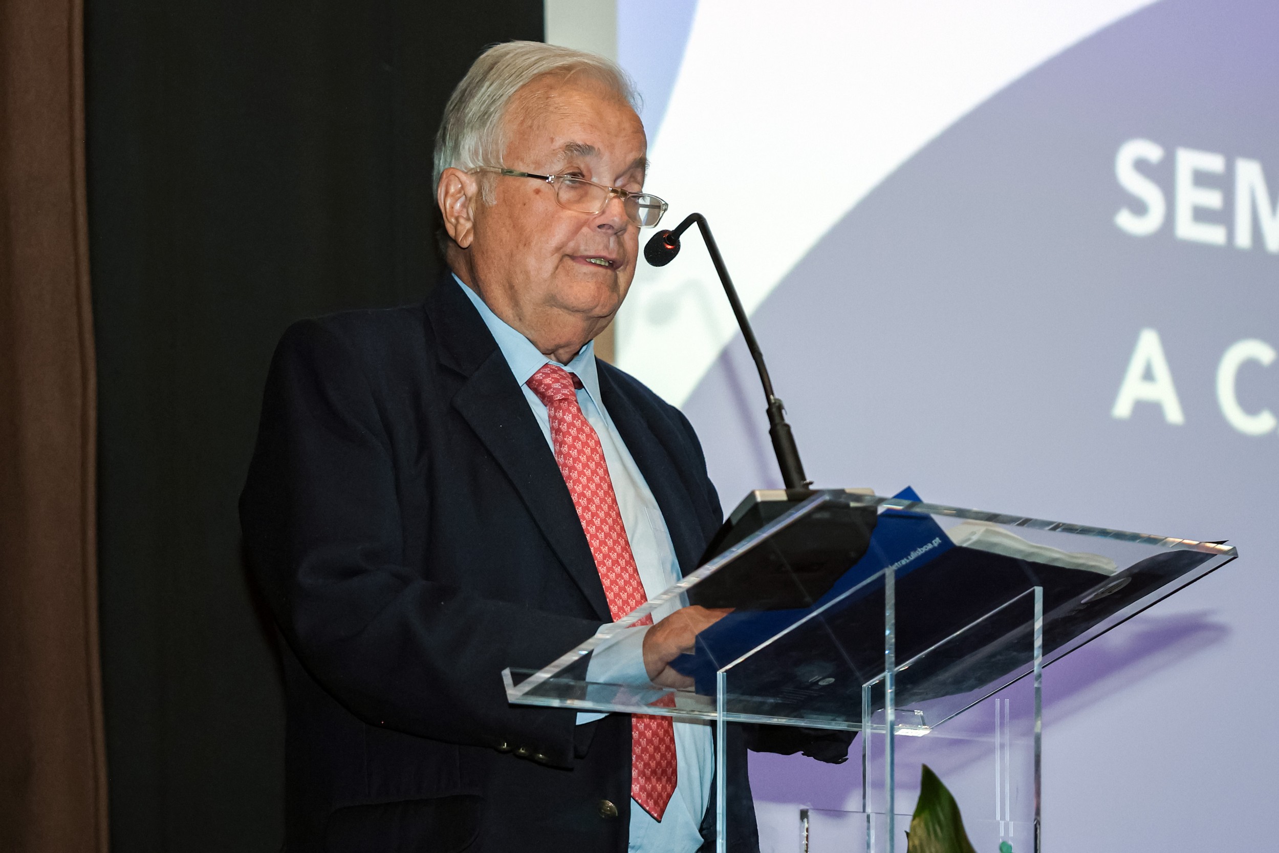 Luís Castro Mendes foi um dos oradores convidados a falar sobre a importância da candidatura de Setúbal
