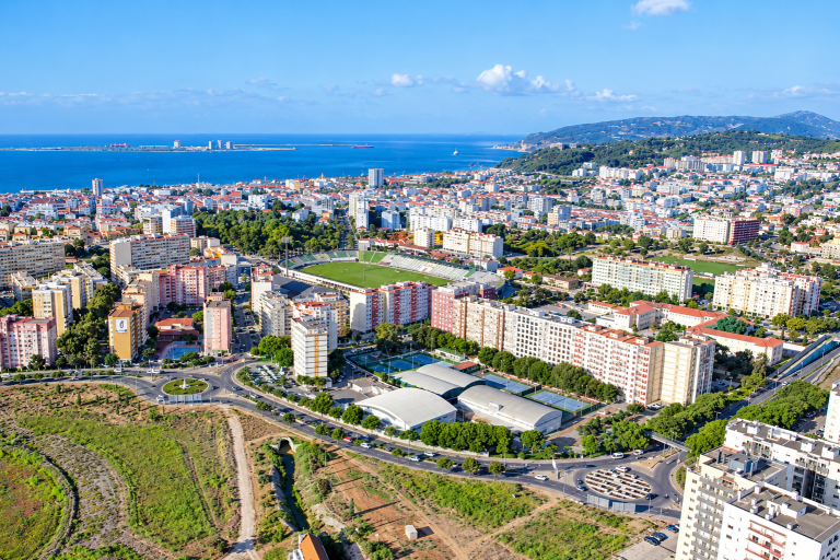 Vista aérea de Setúbal