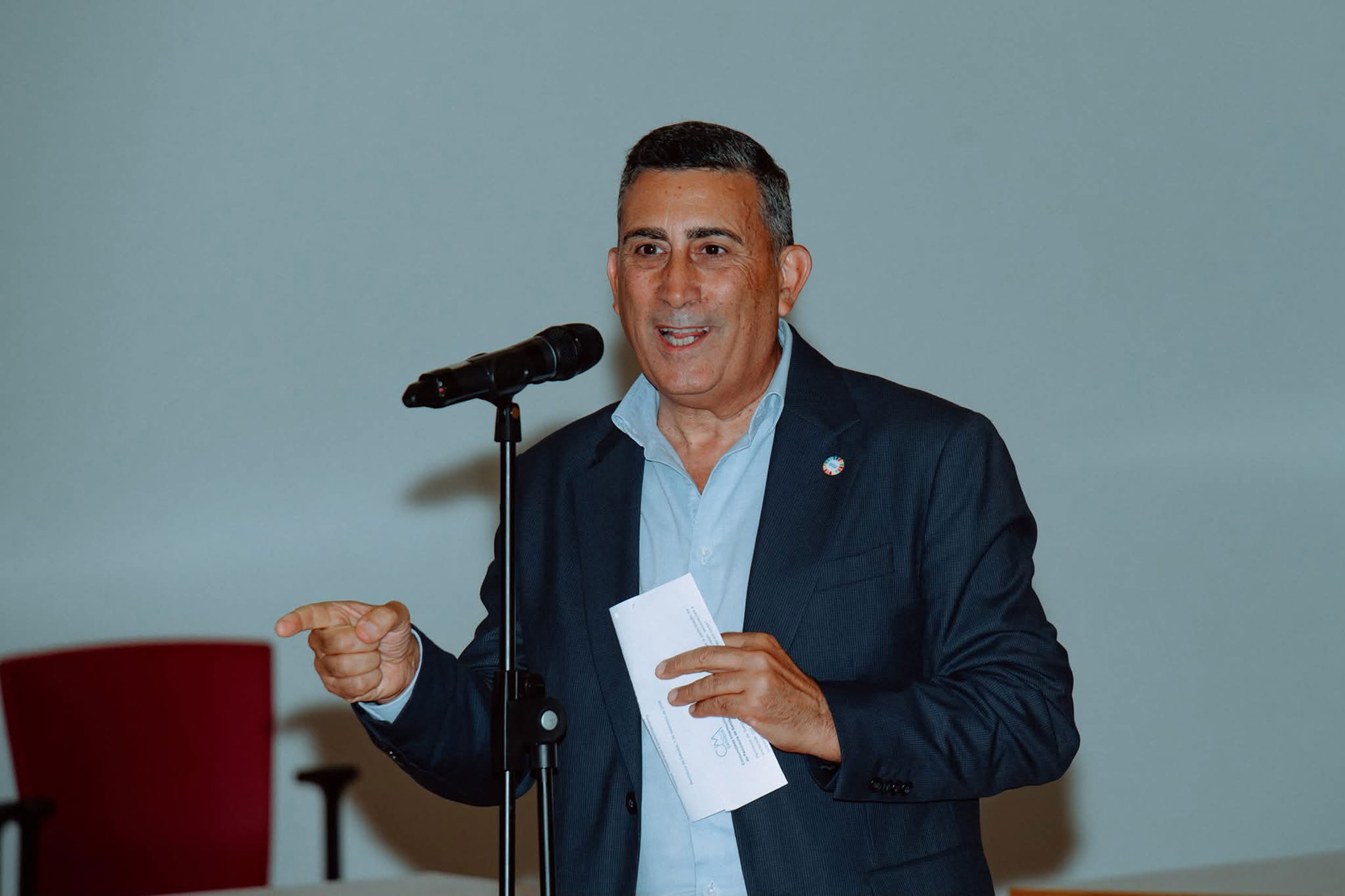 O debate contou com a presença de Álvaro Amaro, Presidente da CIM da Península de Setúbal
