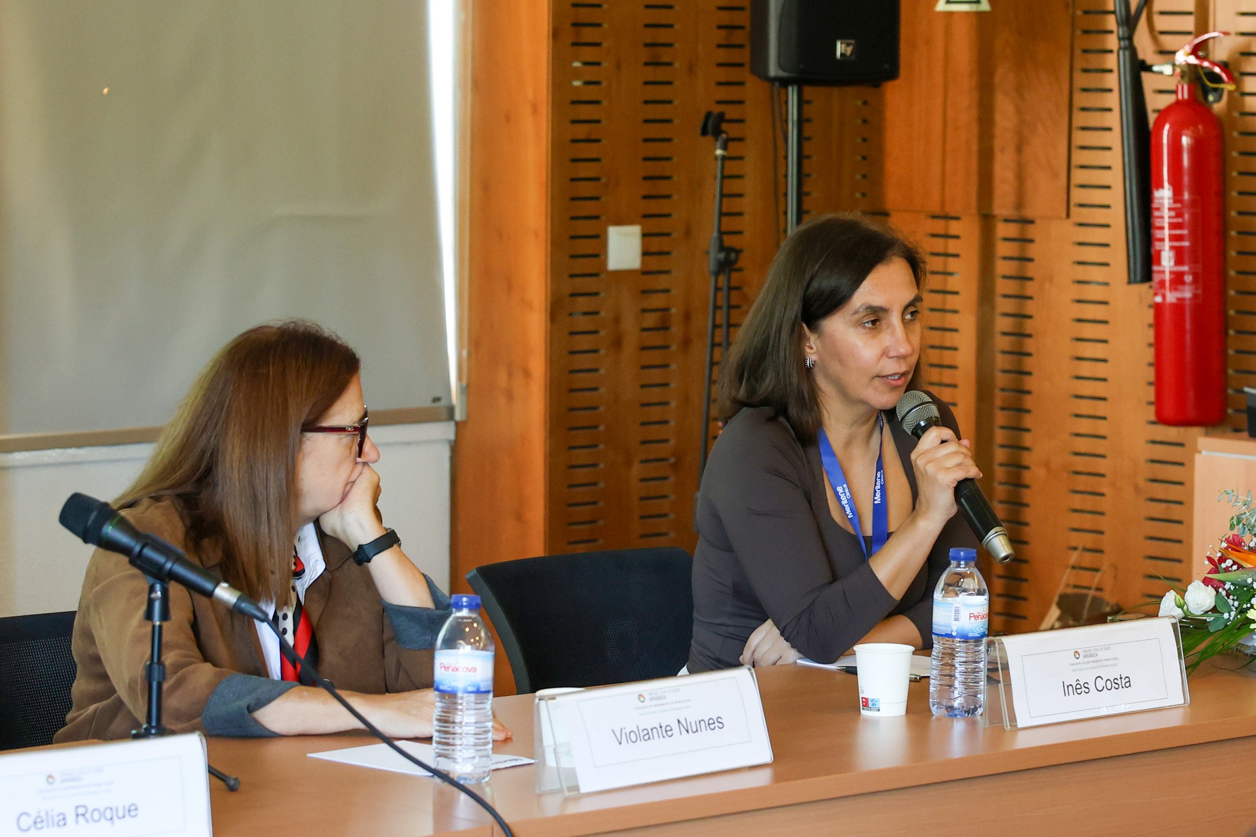 Inês Costa, representante da Associação Portuguesa dos Enfermeiros de Reabilitação