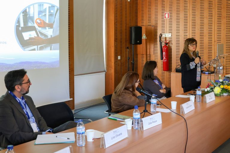 Célia Roque, assessora da Saúde, em representação da vice-presidente da Câmara Municipal de Setúbal, Maria do Carmo Tiago