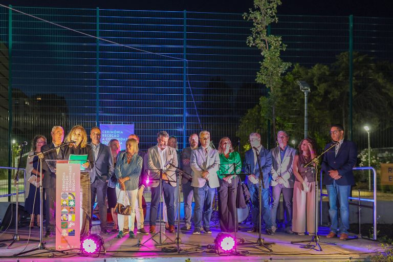 A cerimónia contou com a presença do Executivo municipal, de presidentes de junta de freguesia e do presidente da Assembleia Municipal